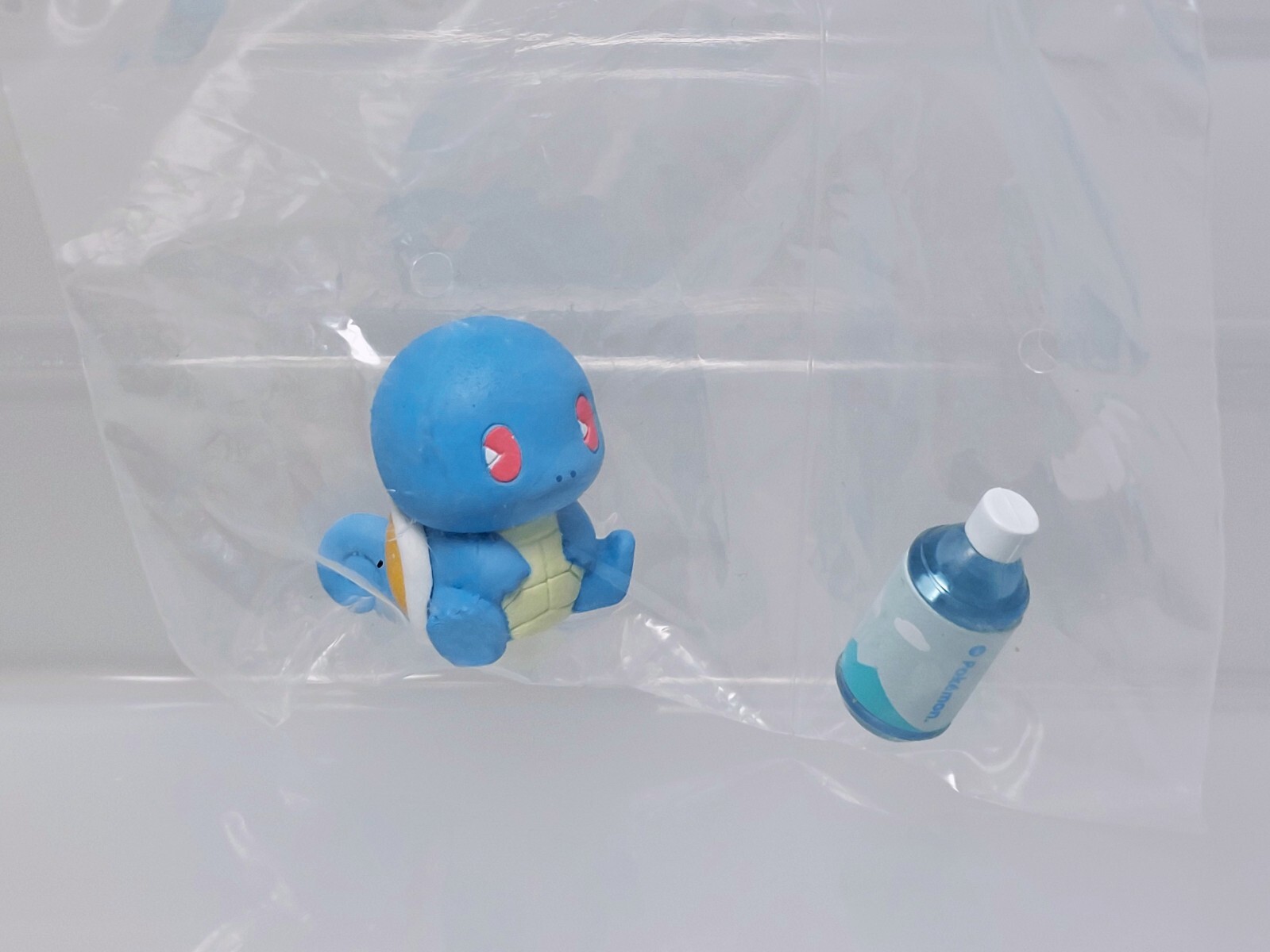 Pokemon Center Japan 2019 Figure Collection Oishii Mizu Squirtle New 0.8in