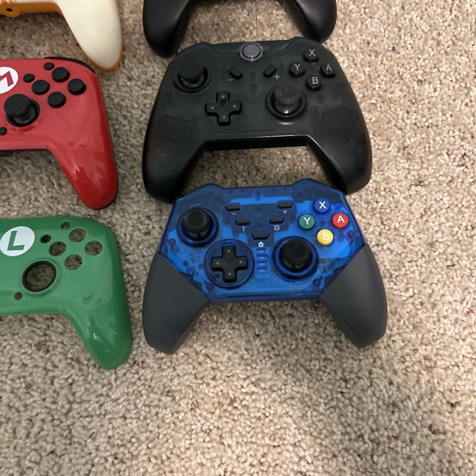 Nintendo Switch Wired & Wireless Controller Lot – Tested & Working