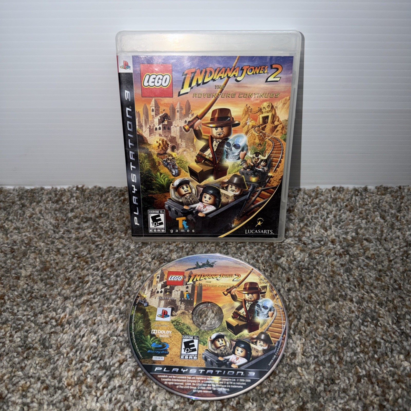 LEGO Indiana Jones 2: The Adventure Continues (Sony PlayStation 3, 2009)