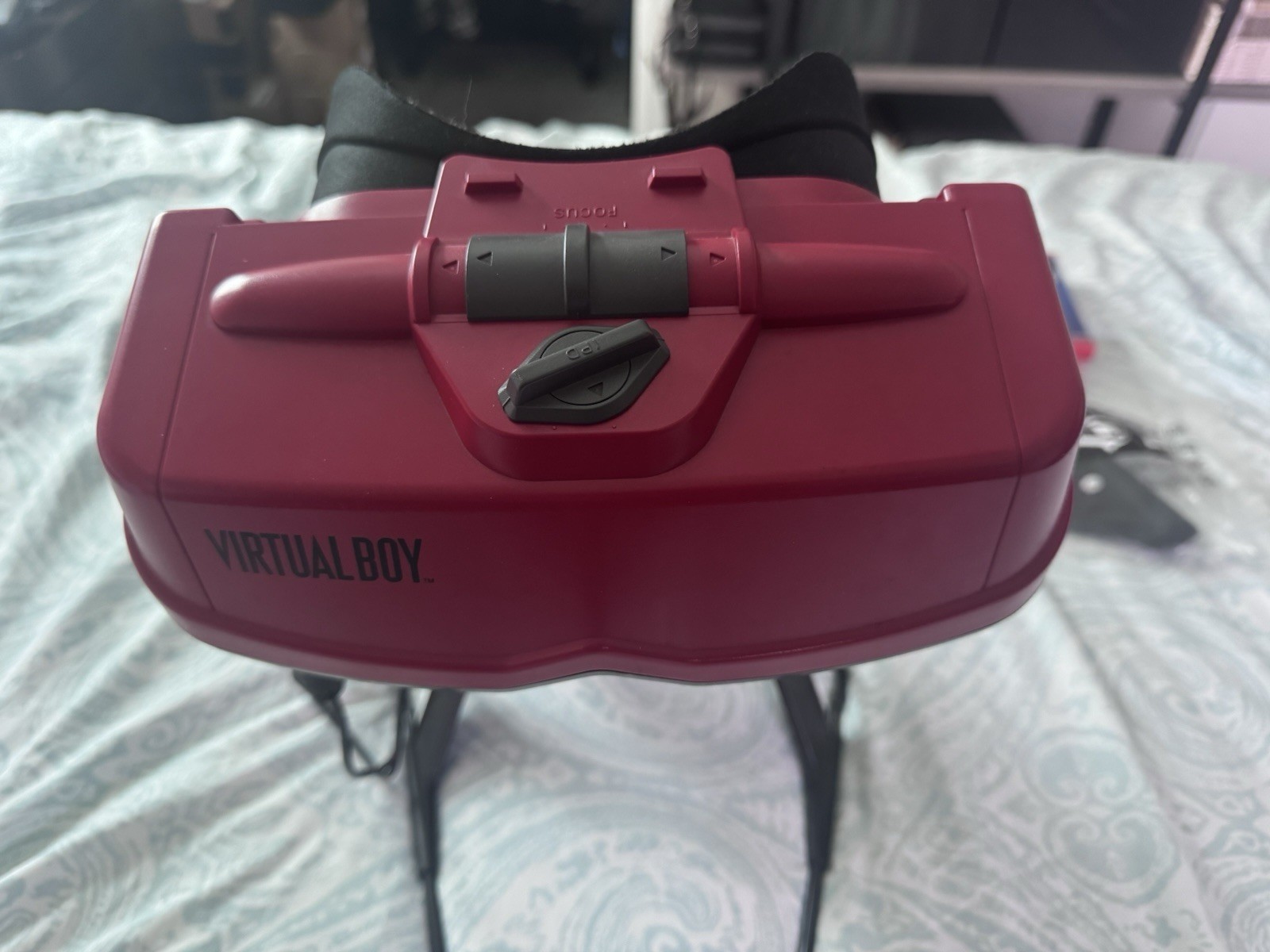 Nintendo Virtual Boy Console Bundle/lot. New Virtual Boy EYE Patch X2 Installed