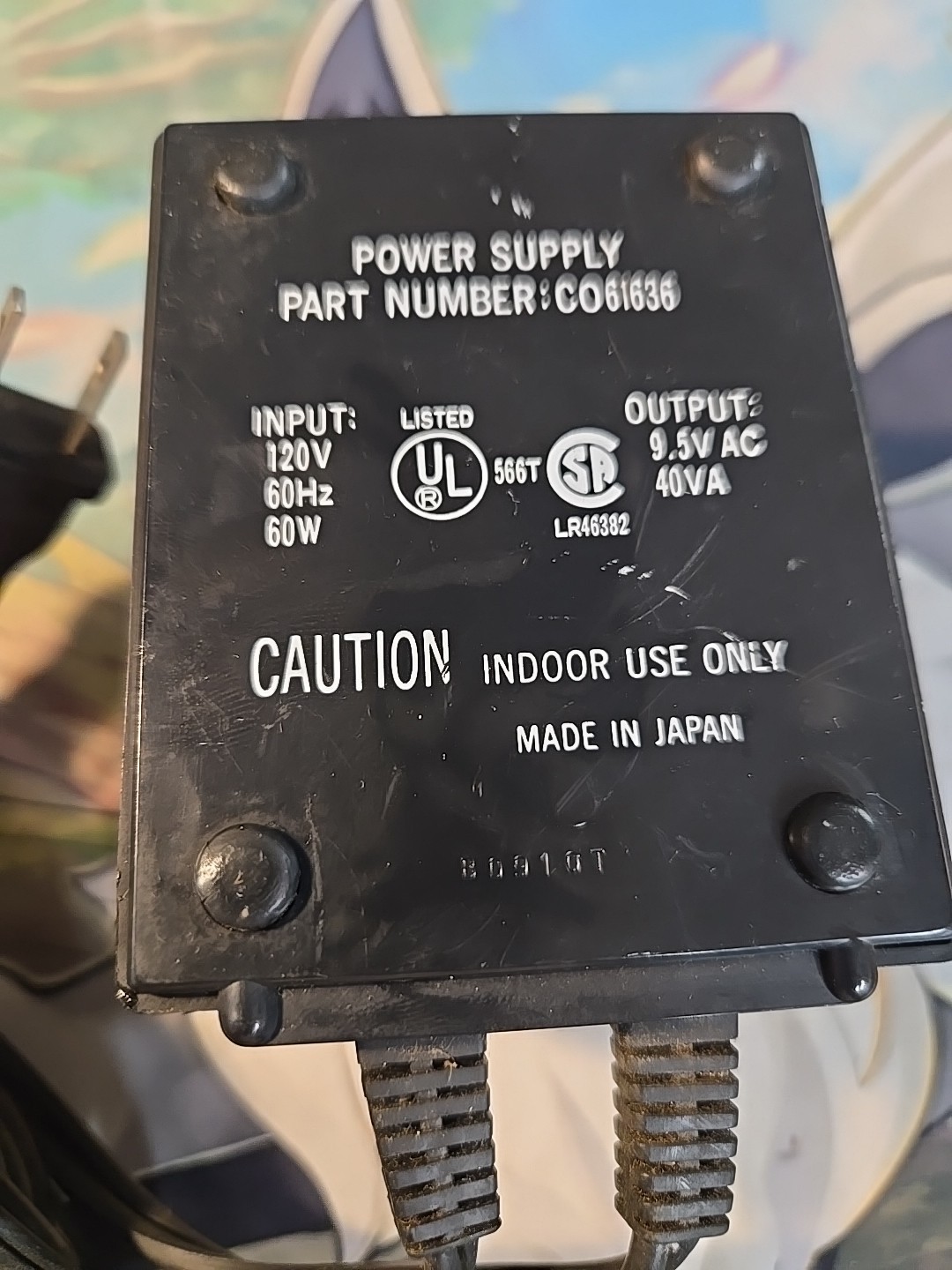 Official OEM Atari Power Supply AC Adapter CO61636 for use with 1027 printer