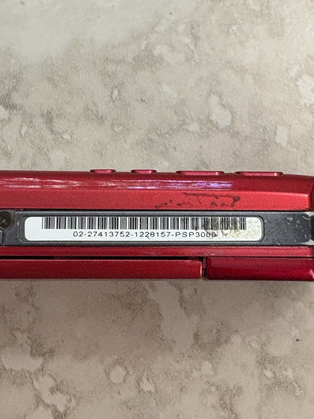 Radiant Red Sony PSP 3000 System w/ Charger, Battery, & Bundle Import