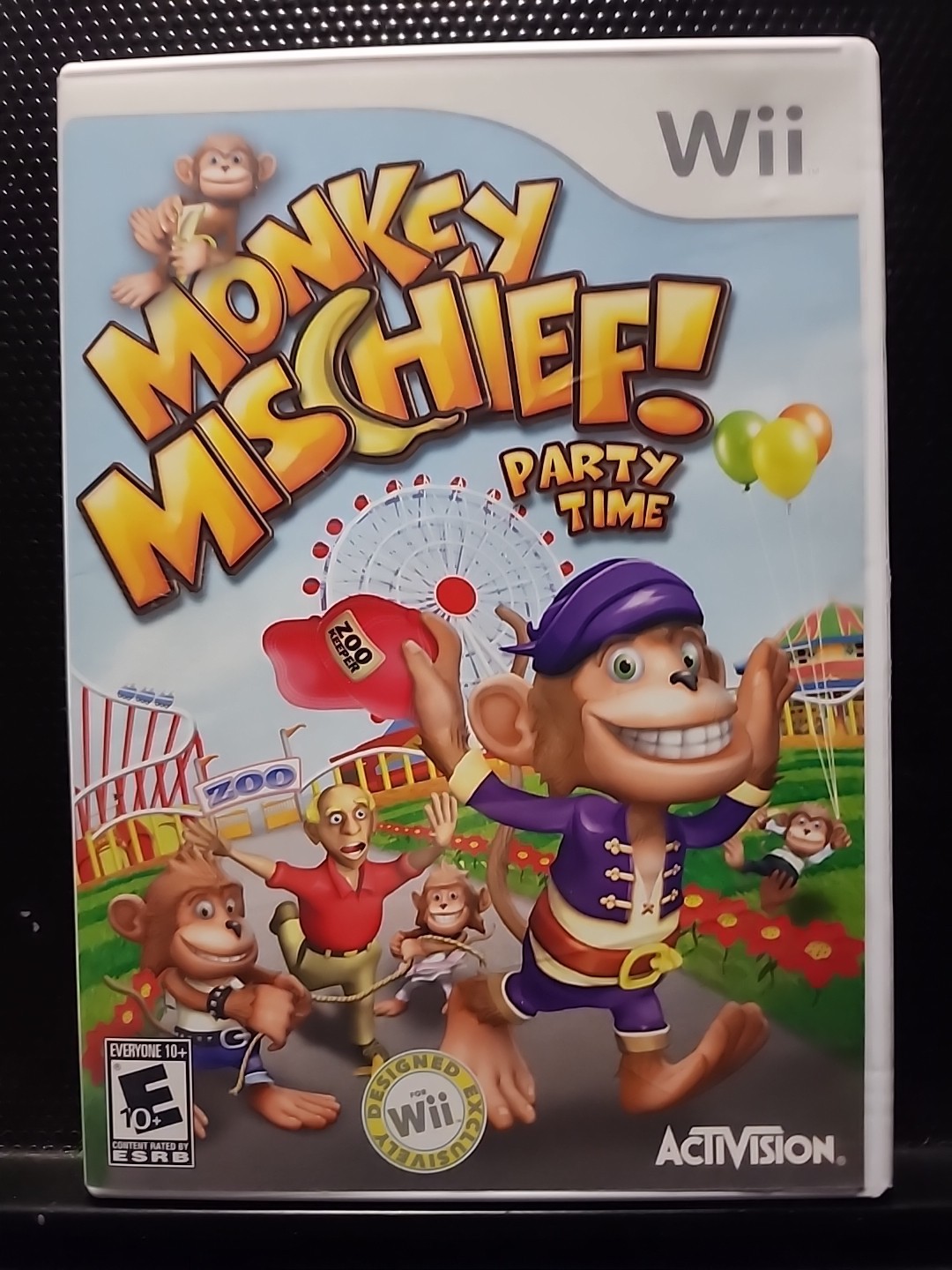 Monkey Mischief Party Time (Nintendo Wii) Fully Teated