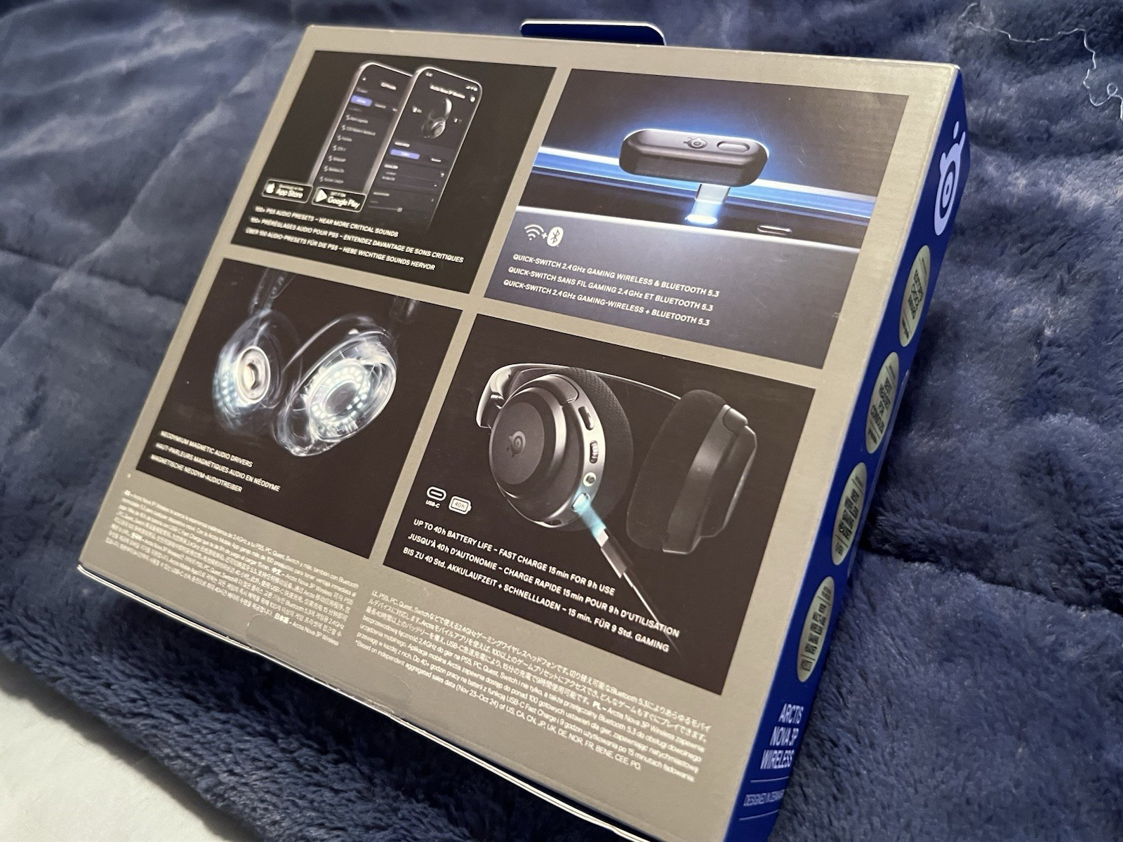 SteelSeries Arctis Nova 3P Wireless Gaming Headset PlayStation New