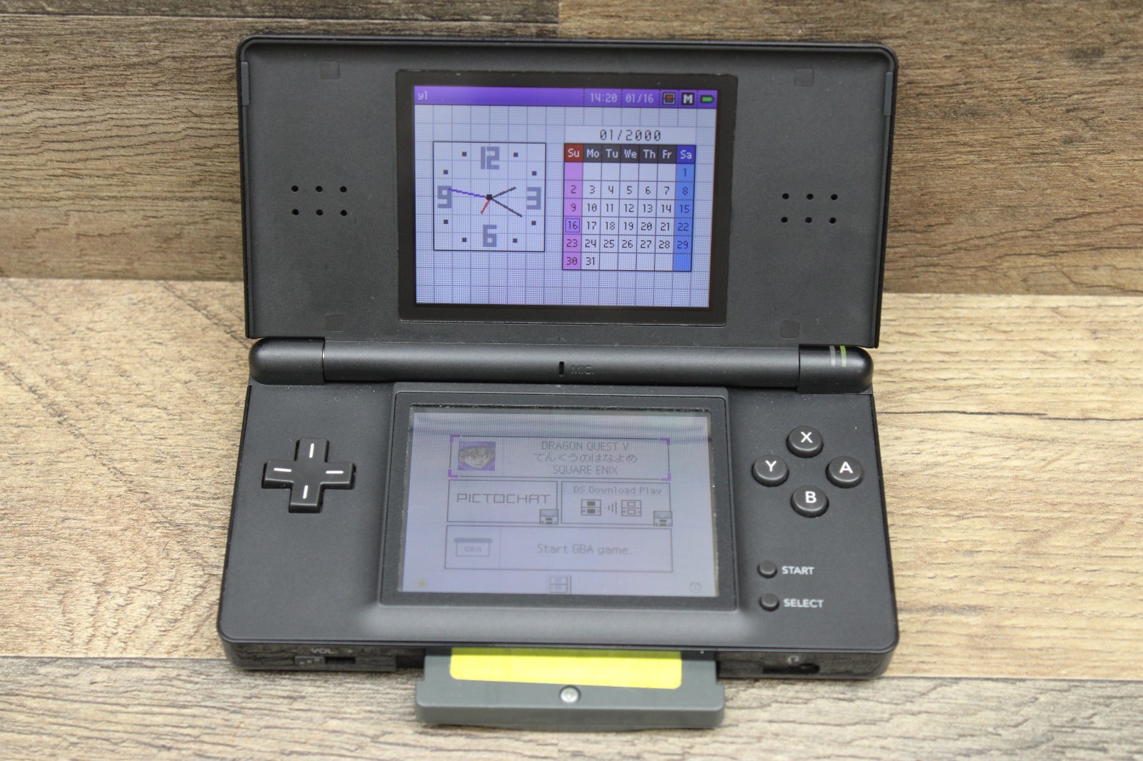Nintendo DS Lite Black USG-001 Handheld Console Only NTSC-U/C Wi-Fi