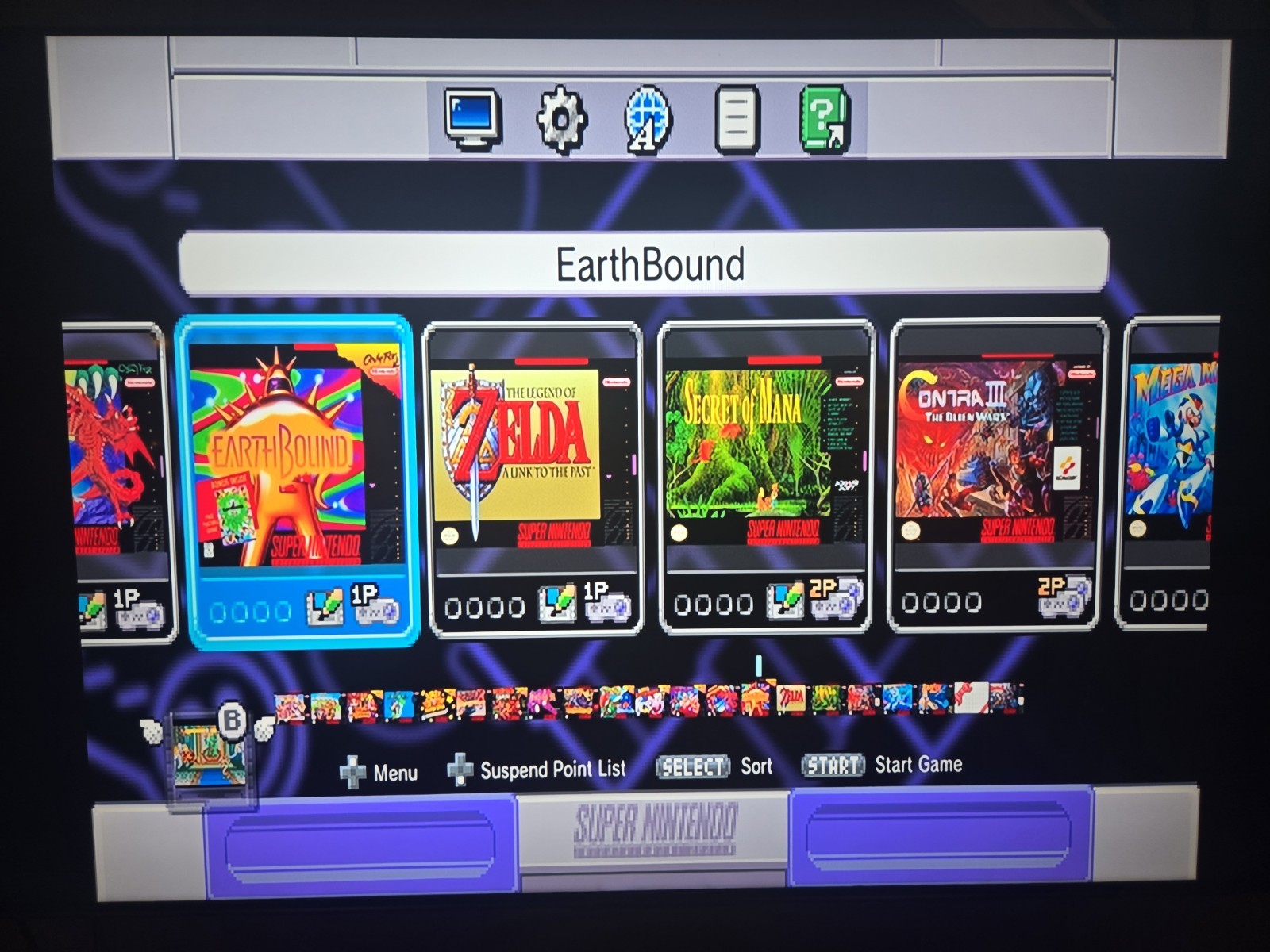 SNES CLV-201 Super Nintendo Entertainment System Classic Edition Mini Console