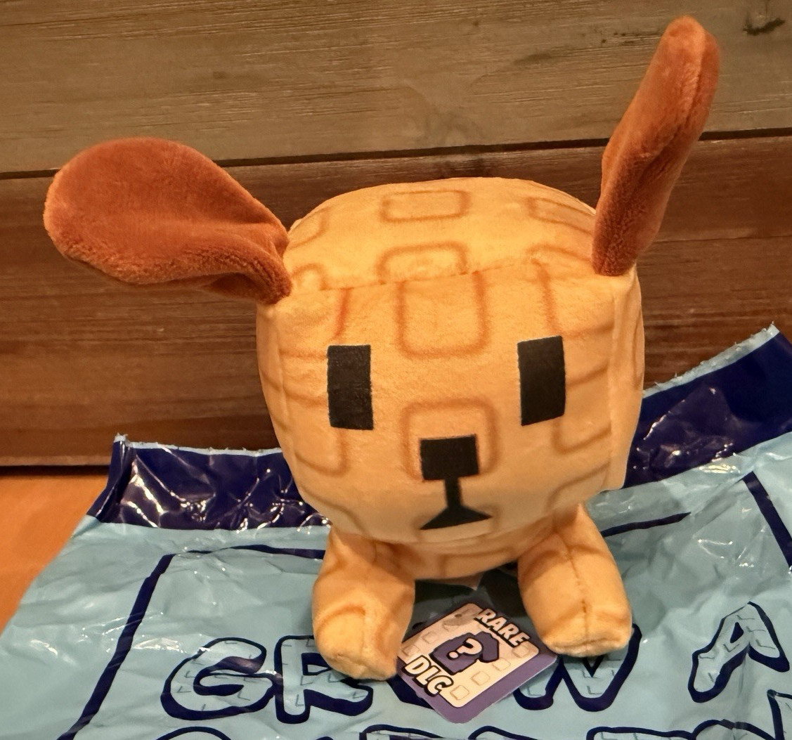 New Phatmojo Roblox Grow a Garden Dog 4″ Mystery Mini Plush Figure w Rare Code