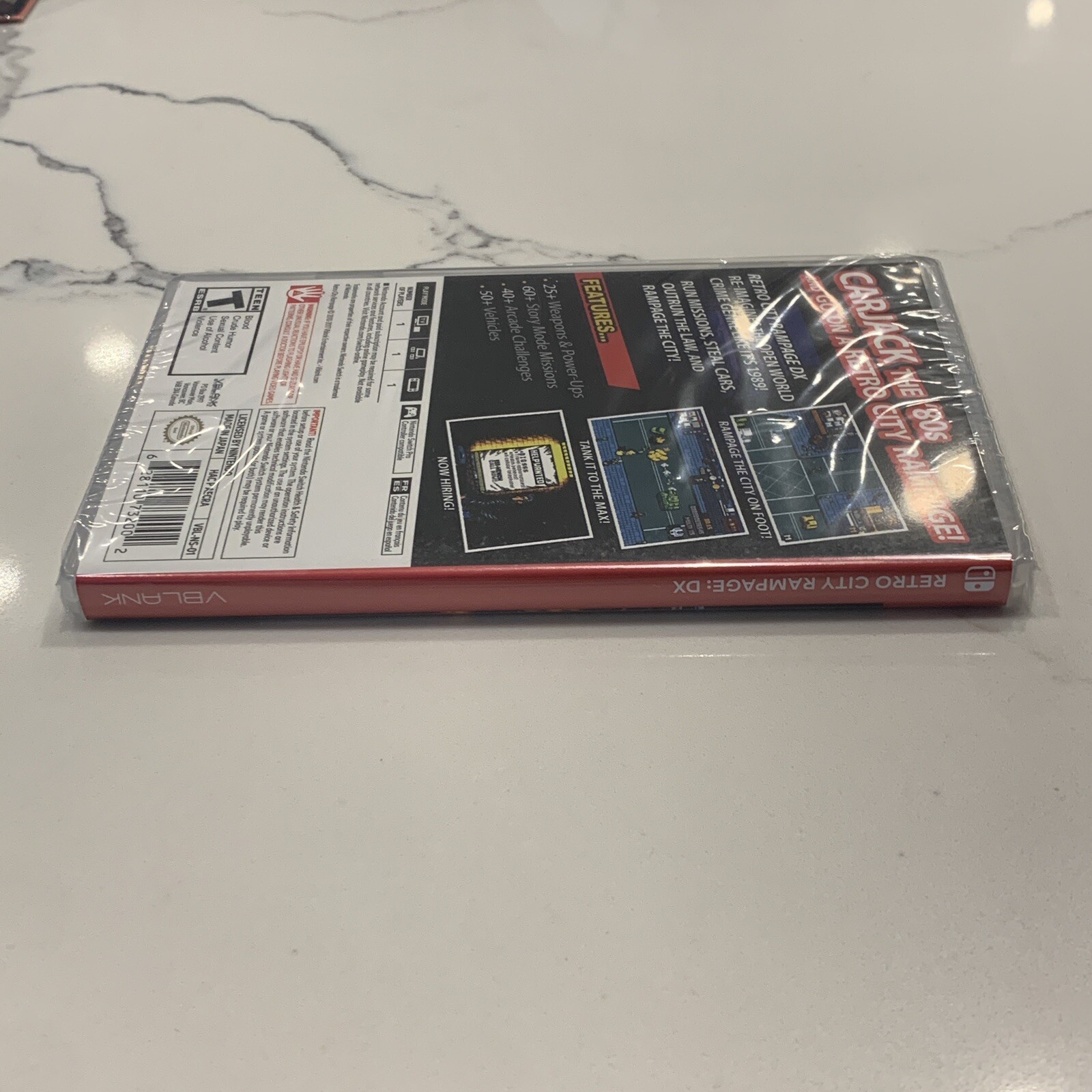 Retro City Rampage DX (Nintendo Switch) Brand New Factory SEALED FAST SHIPPED