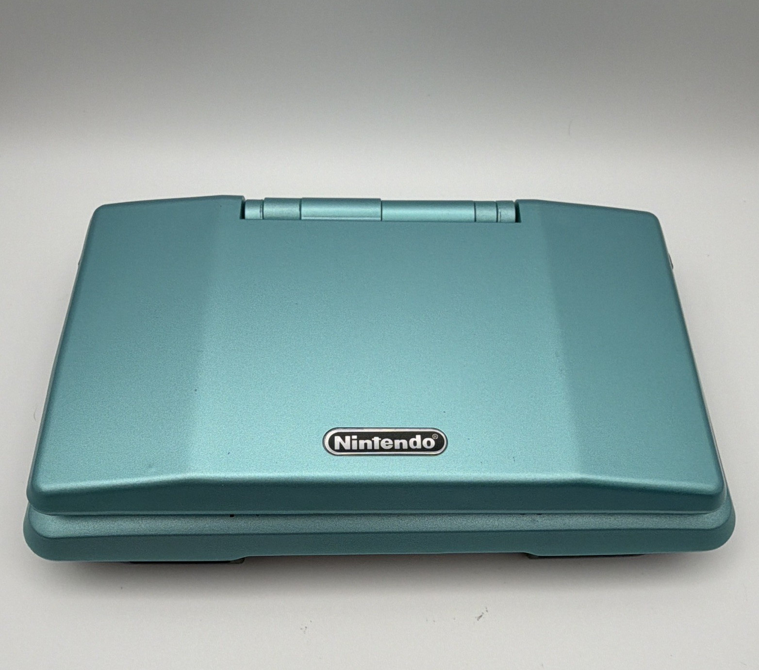 Nintendo DS Original Console Teal Blue Reshell Tested Working Stylus Included