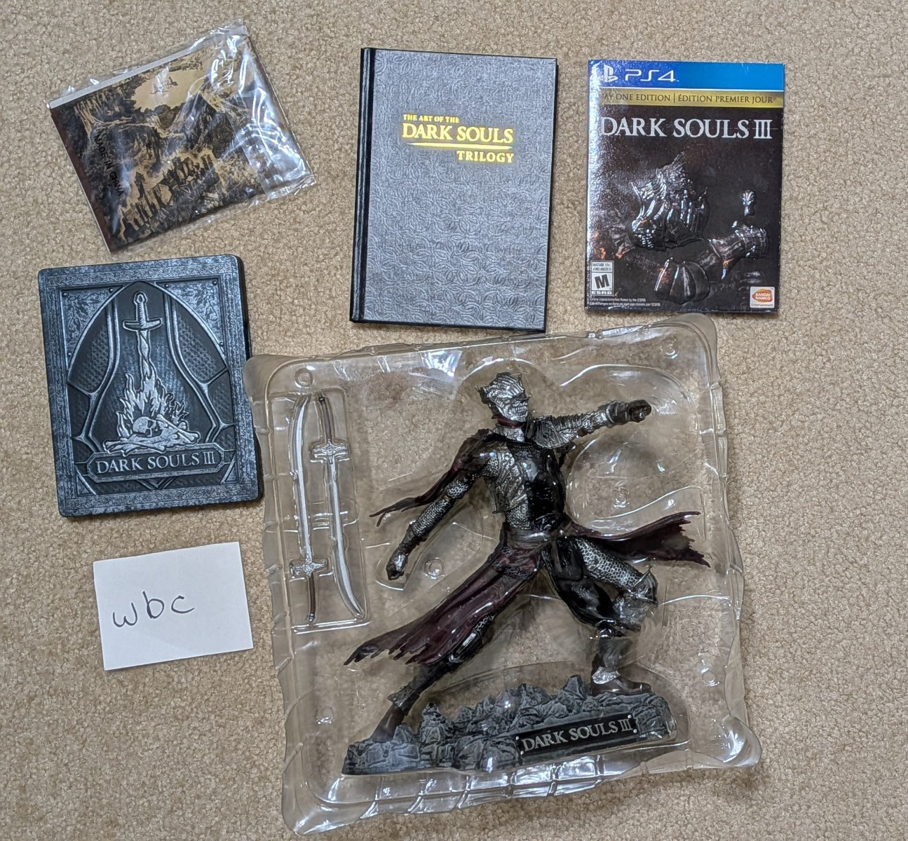 Dark Souls 3 Collector’s Edition for Sony Playstation 4 PS4 CIB Complete In Box