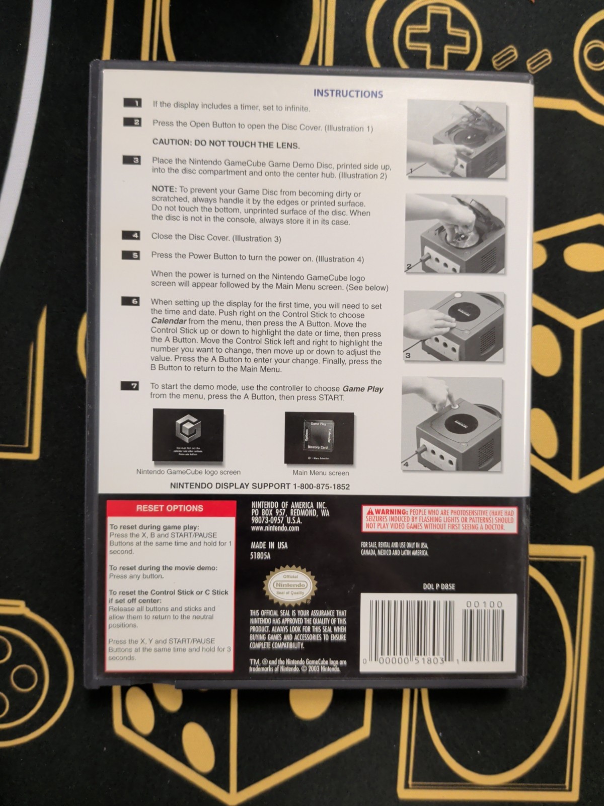 Interactive Multi-Game Demo Disc Version 12 Nintendo GameCube