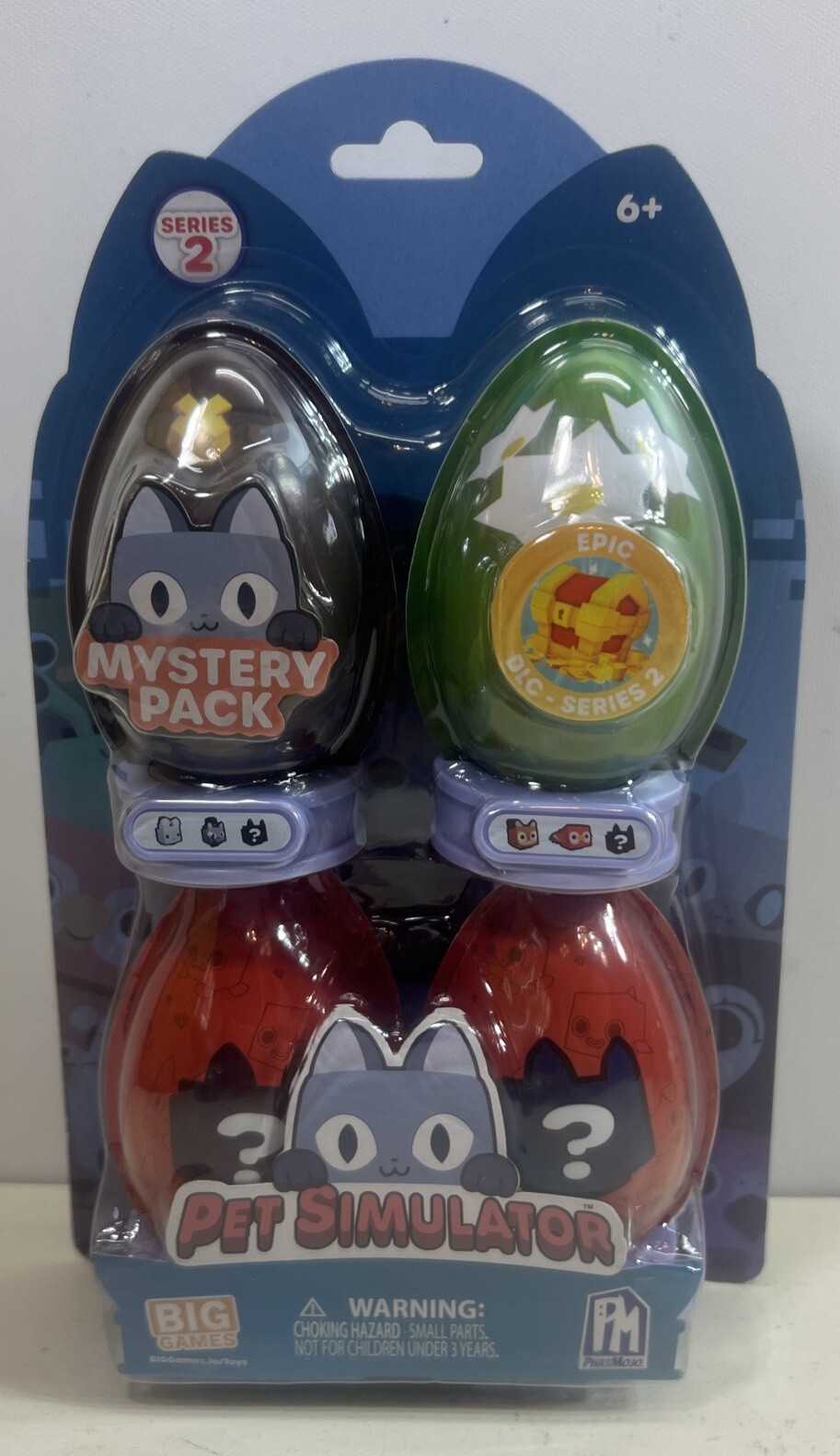Phatmojo Pet Simulator X Mystery Pack Series 2 – 4 Pack Set NEW *READ*