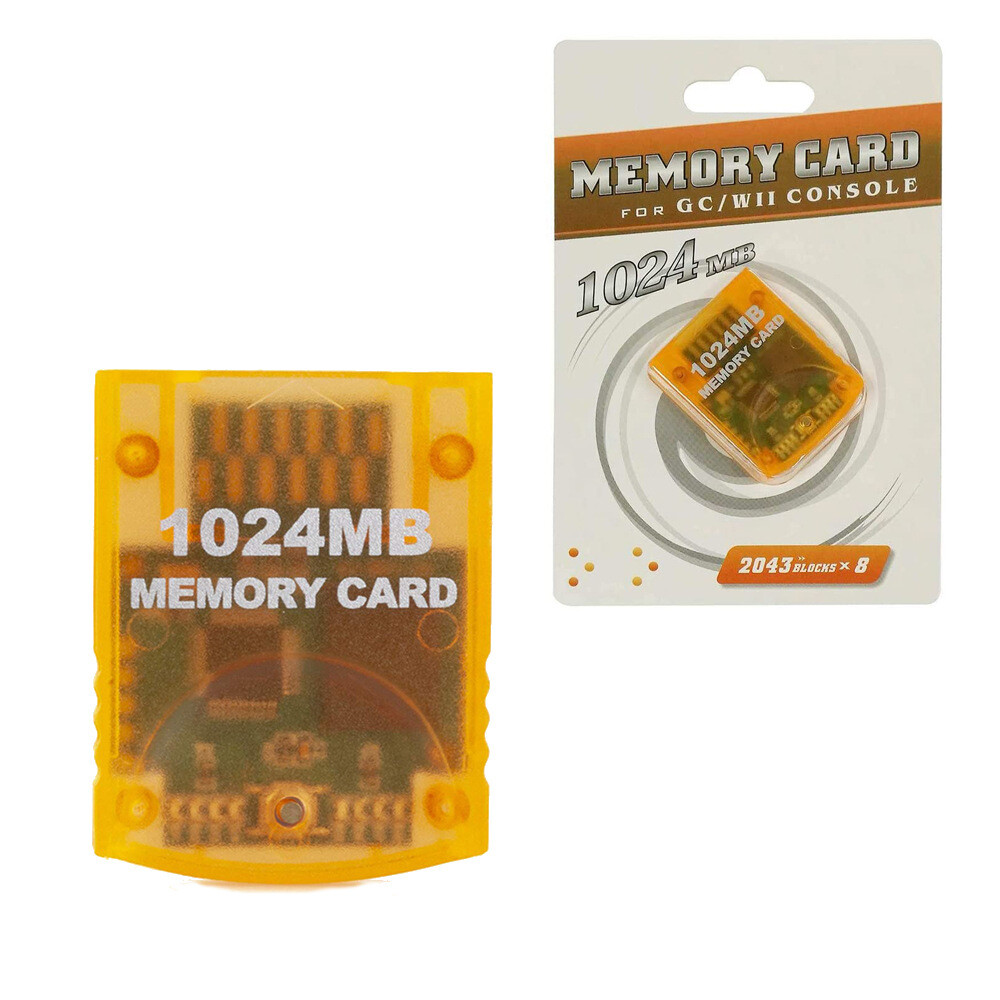 1024MB Memory Card For the Nintendo Wii/GameCube Shipout within 24hours