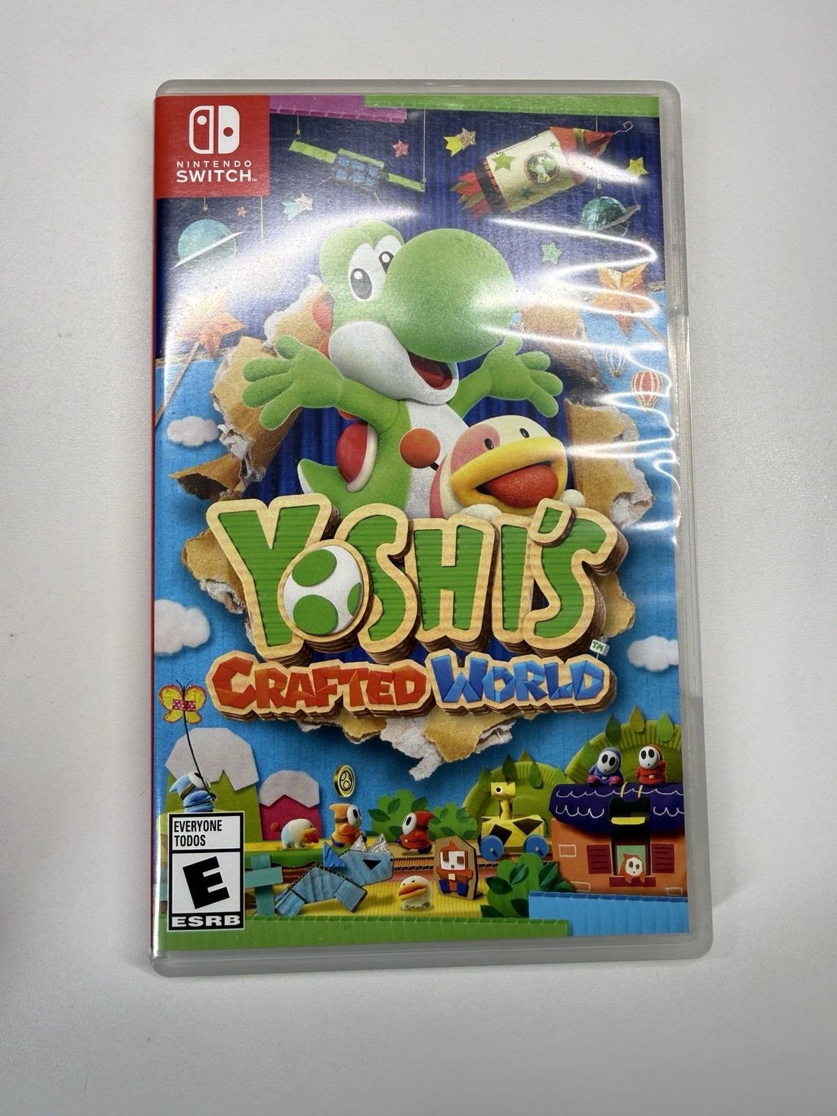 Yoshi’s Crafted World Nintendo Switch Game w/Case TESTED
