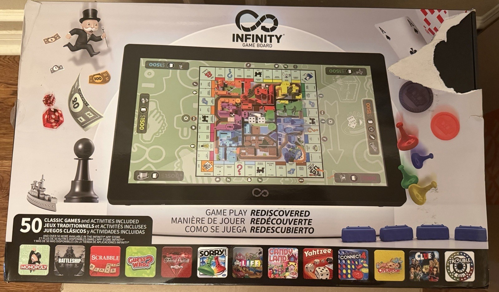 Arcade1Up Infinity Game Board 18.5″ HD Touchscreen w/ 50+ Games