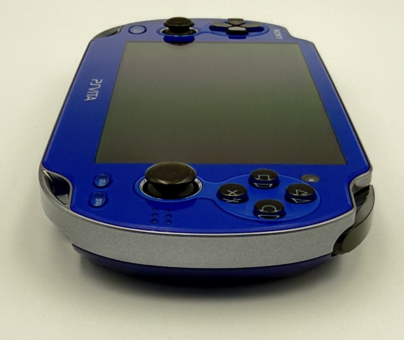 Sony PS Vita PCH-1000 PCH 1000 Console Sapphire Blue w/32GB, Pouch – Excellent+