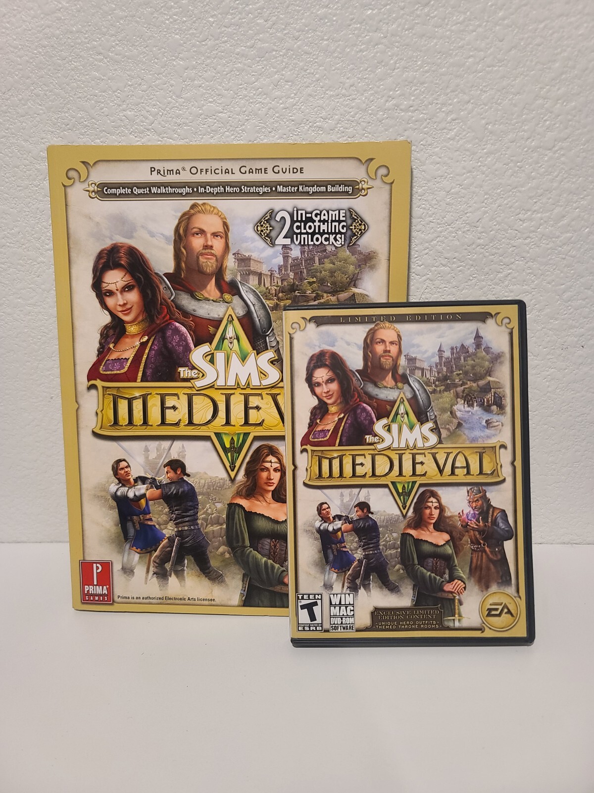 The Sims Medieval Limited Edition PC Mac CIB Complete w/ Prima Strategy Guide