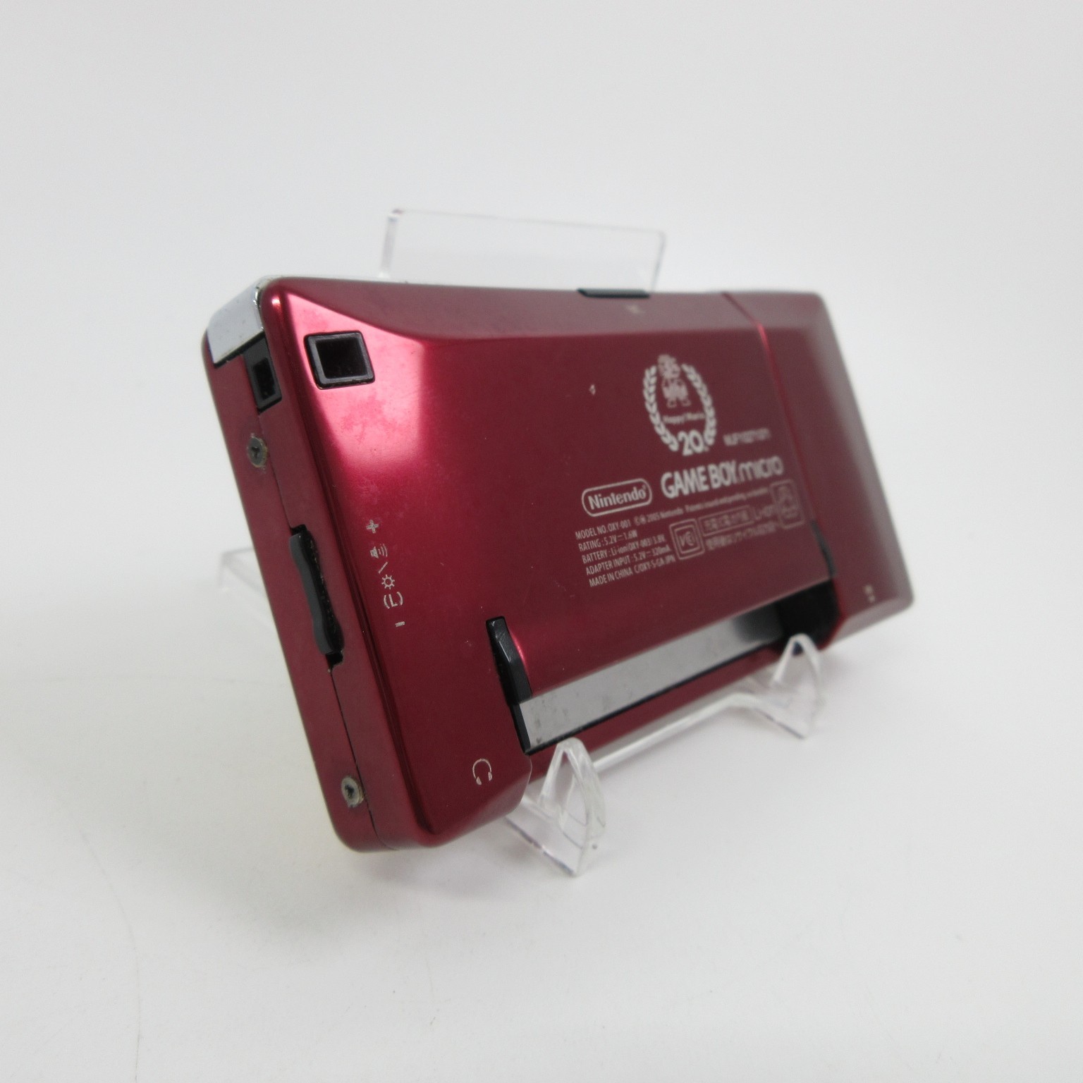 【Very Good】Nintendo Game Boy Micro Console Famicom Ver. #RET08/0615/03