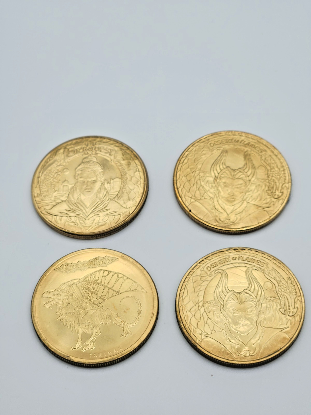 4 Pc Everquest II Collector’s Series Coin EQ2 Everquest 2 Coin #2,#3 SEE Details