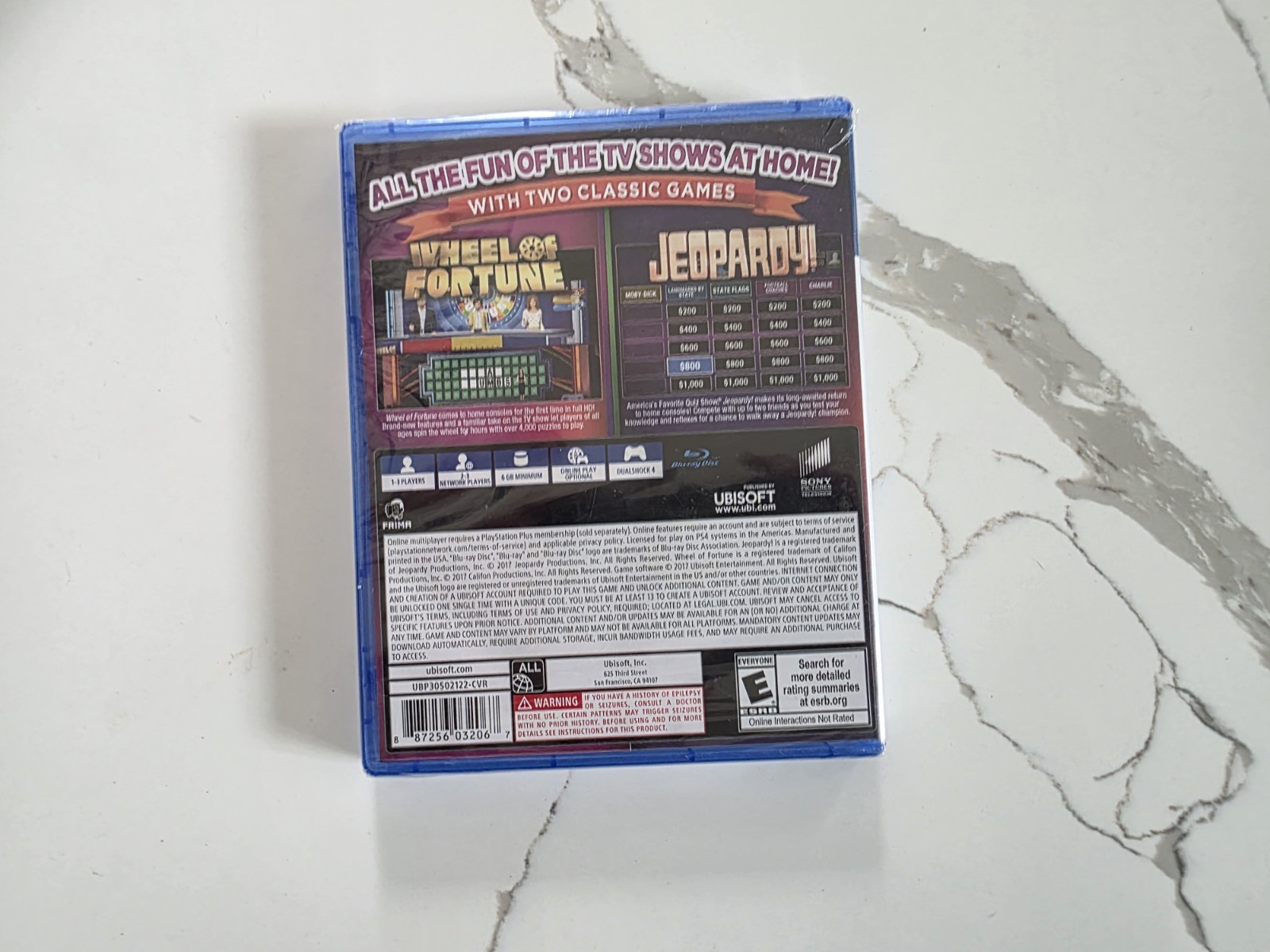 America’s Greatest Game Shows Wheel of Fortune & Jeopardy PlayStation 4 PS4