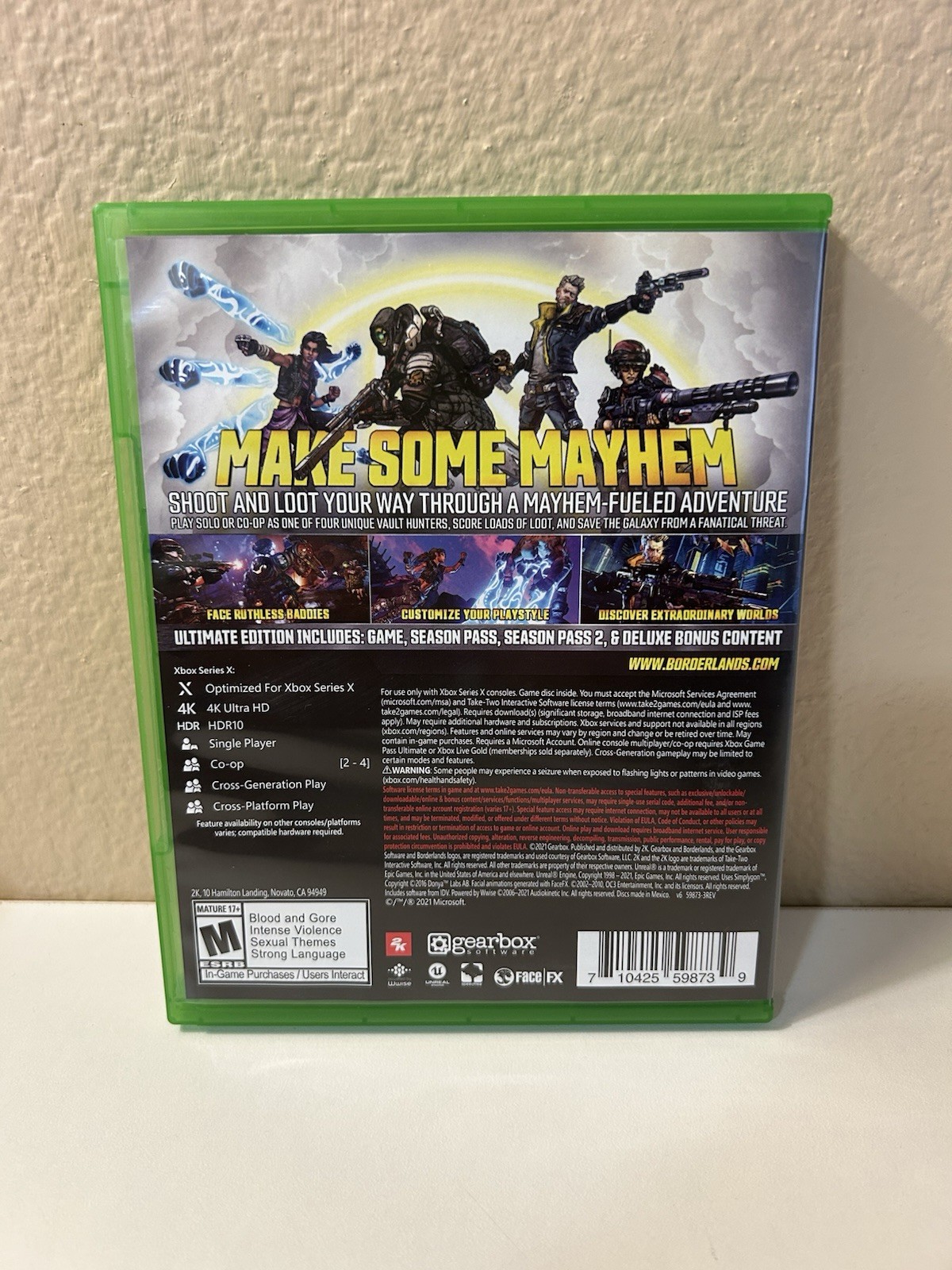 Borderlands 3 Ultimate Edition Xbox Series X GameStop Exclusive Codes Work