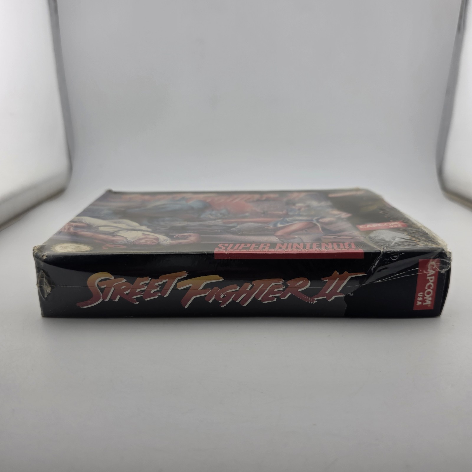 Street Fighter II – Box With Registration Card – Super Nintendo Shrink (No Game)
