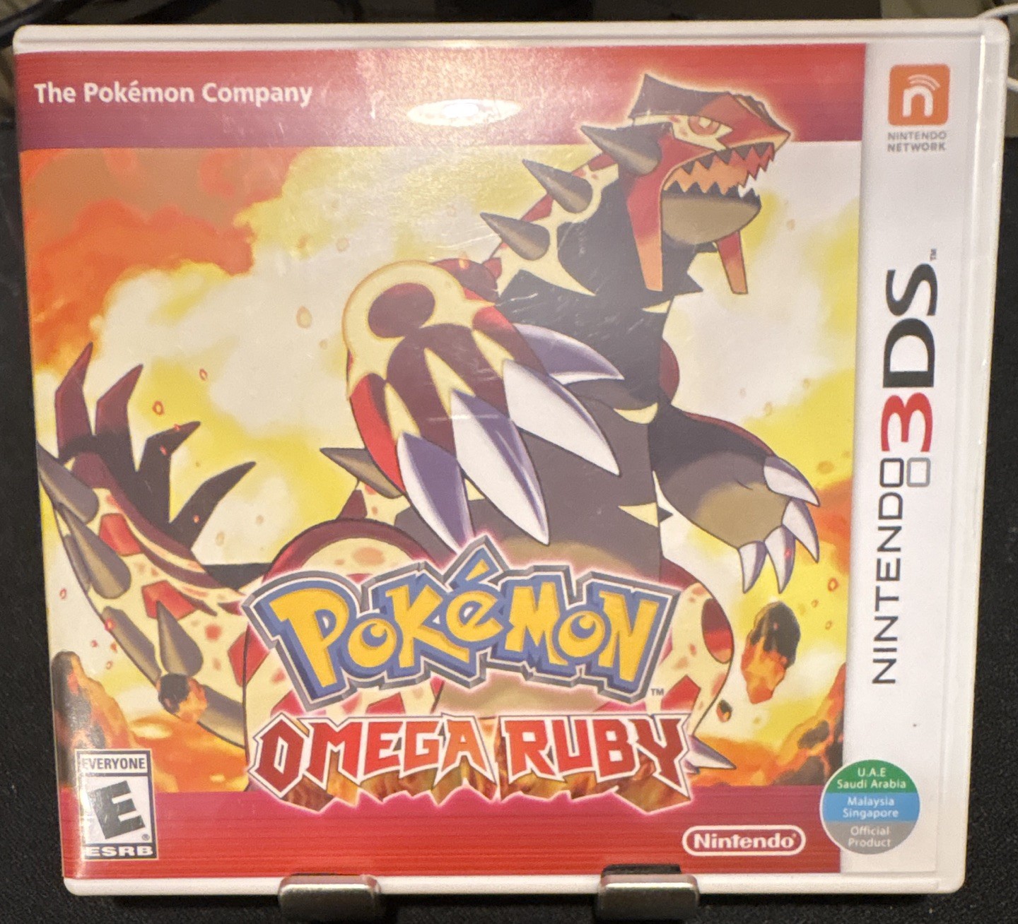Nintendo Pokémon Omega Ruby (3DS) Cartridge w/ Case & Manual, RPG, 2014 — TESTED