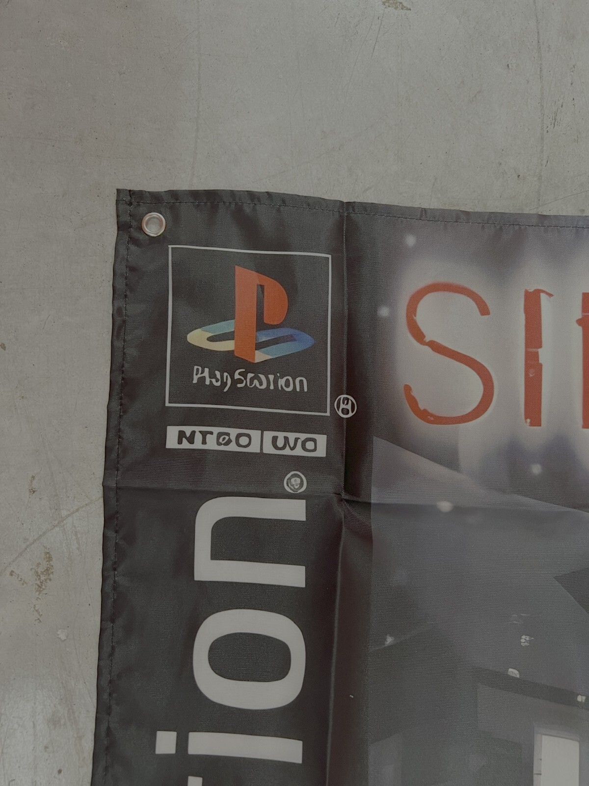 Silent Hill PS1 Custom Wall Flag Tapestry 3 x 3 Ft, Playstation 1 *FLAWED, READ*