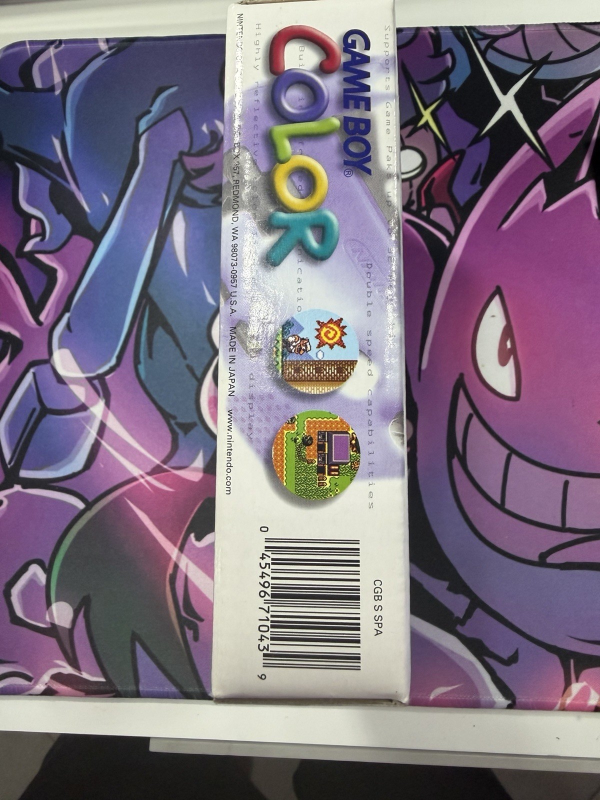 Nintendo Game Boy Color Handheld System – Atomic Purple – Factory Sealed New