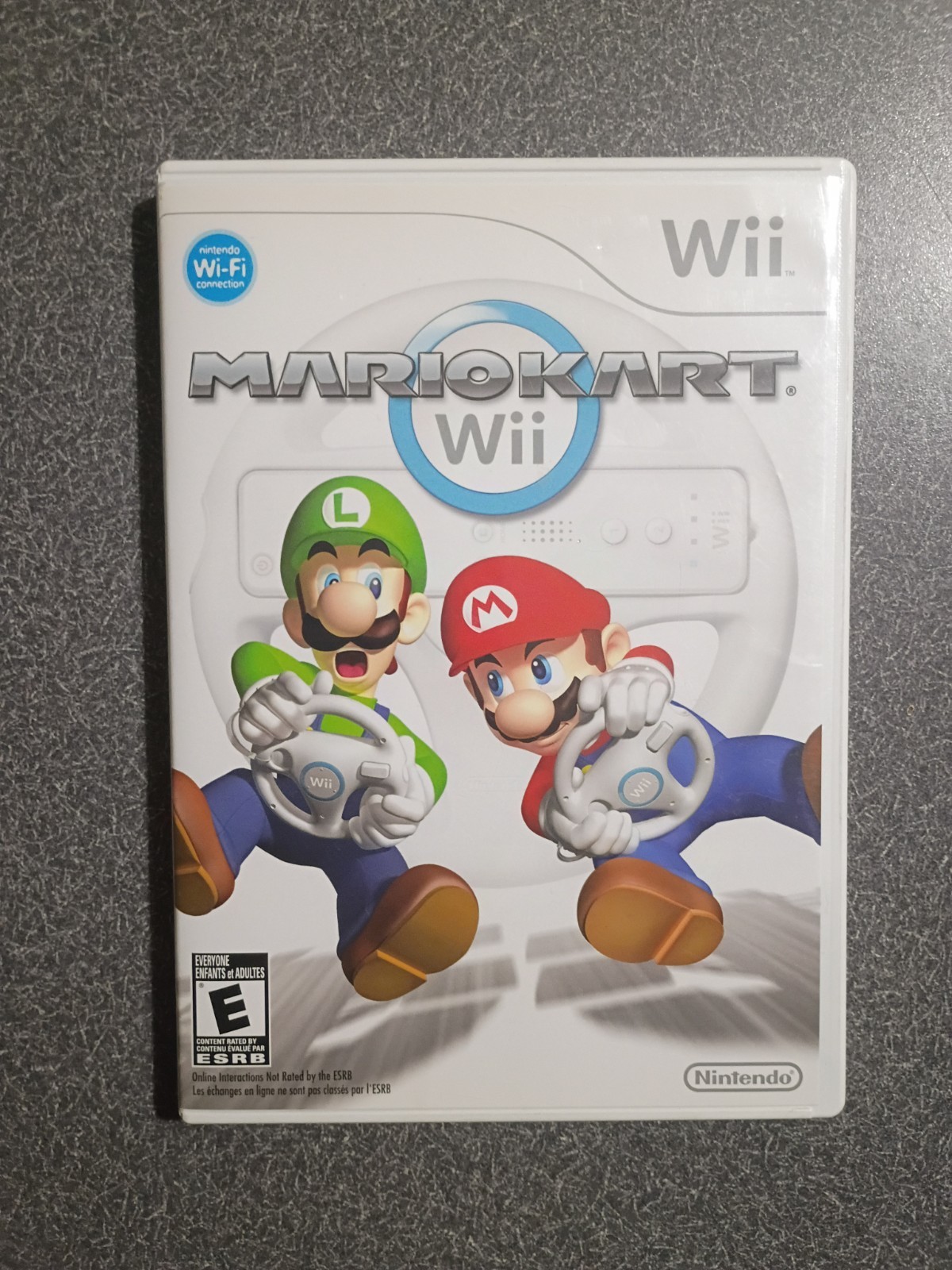 Nintendo Mario Kart Wii Original DVD Keep Case w/ Manual, Cover Art & Inserts