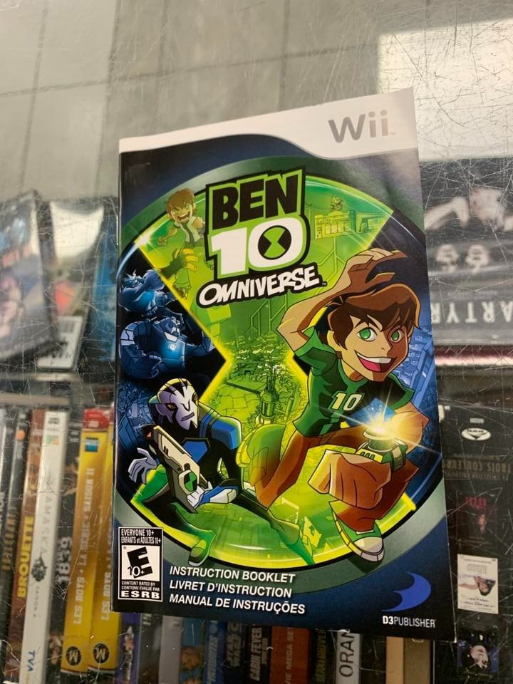 Ben 10 Omniverse – Nintendo Wii – Good Condition CIB NTSC D3 Publisher