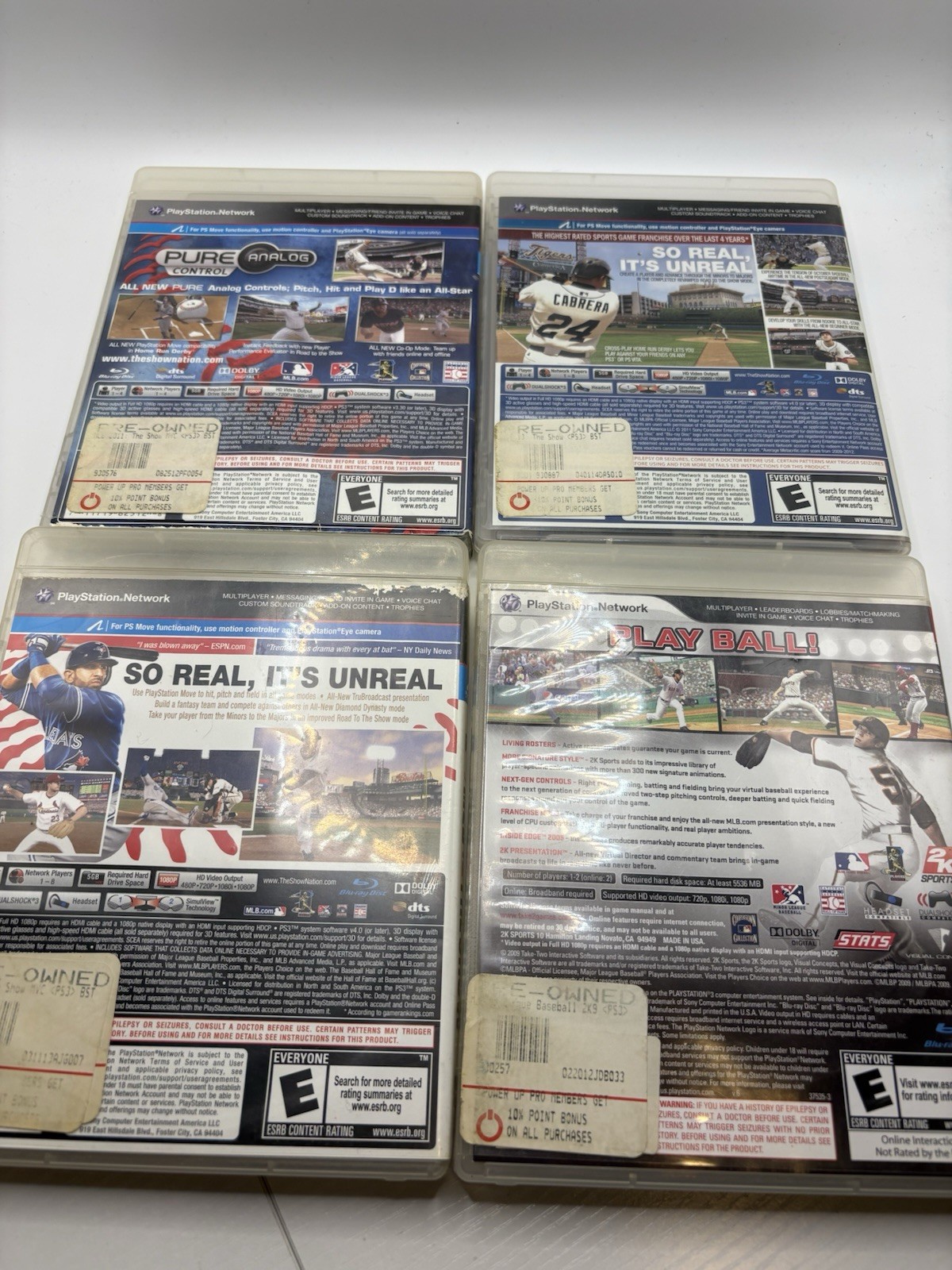 MLB 11 12 13the Show & 2K9 – Sony PlayStation 3 PS3 Tested And Working
