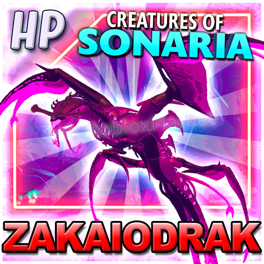ZAKAIODRAK – Creatures Of Sonaria Species [⚡FASTEST DELIVERY • COS⚡]
