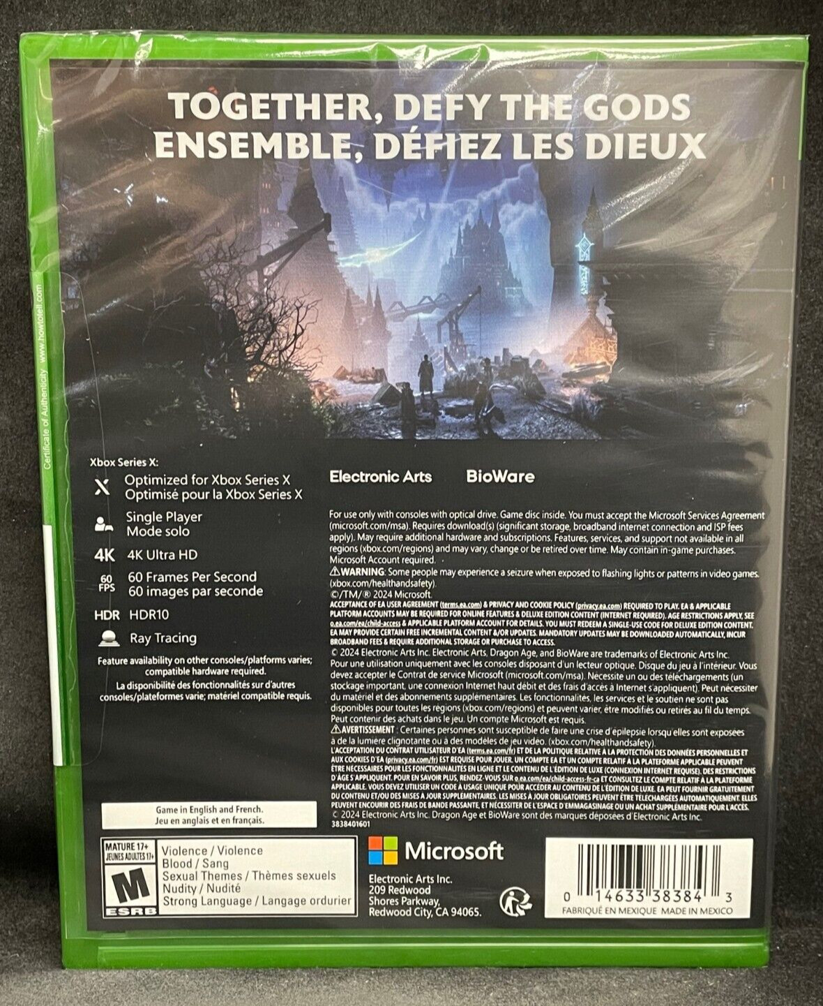 Dragon Age: The Veilguard Deluxe Edition (Xbox Series X/XSX) BRAND NEW