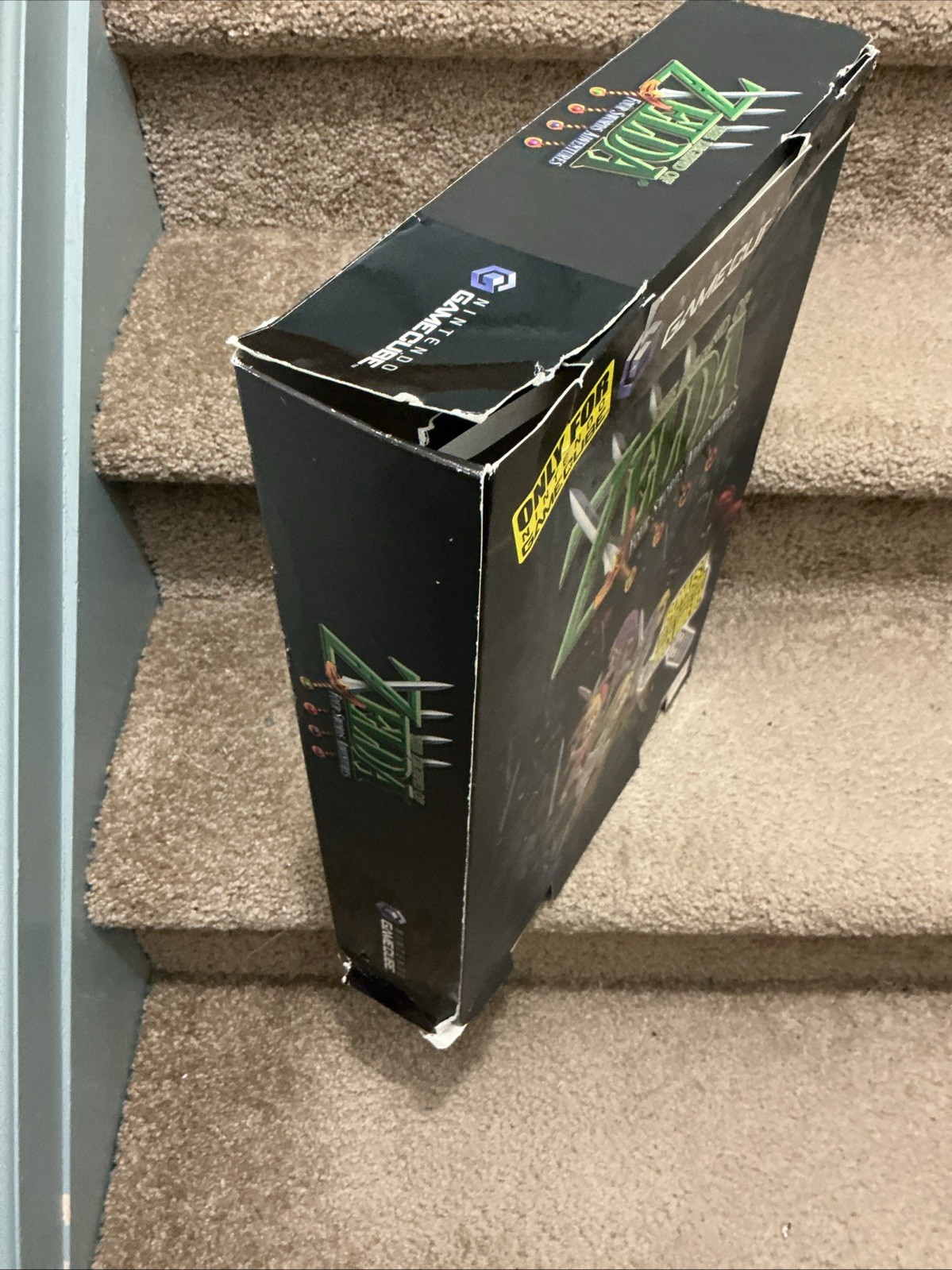 Nintendo GameCube Zelda Four Sword Adventure Box Display Promo Store Standee GBA