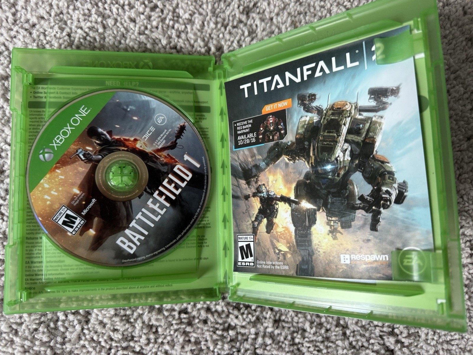 Electronic Arts Battlefield 1 Battlefield Series Xbox One M NTSC-U/C 2016