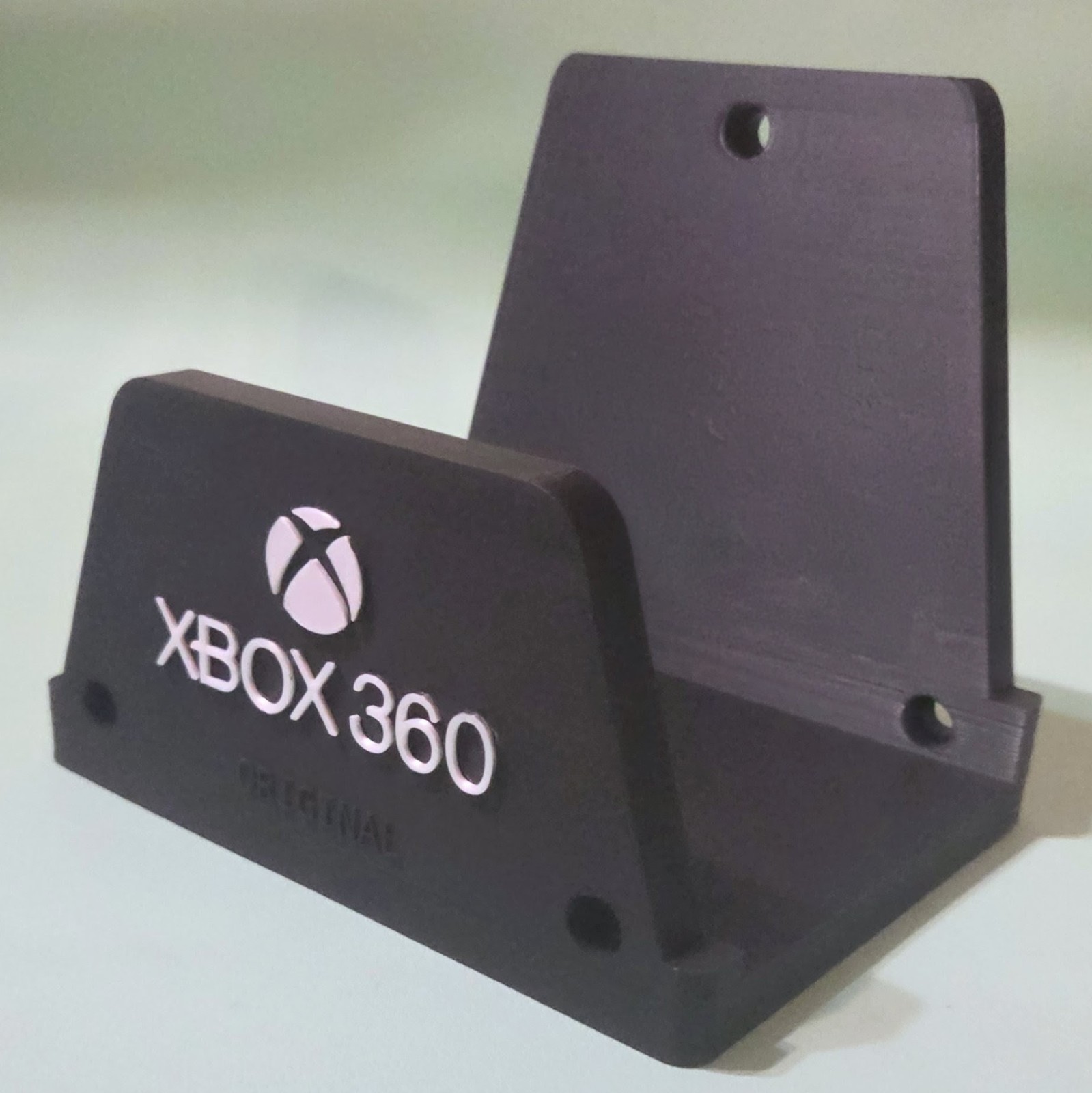 Xbox 360 Phat Wall Mount- w/ Power Adapter Wall Mount- Includes Hardware.