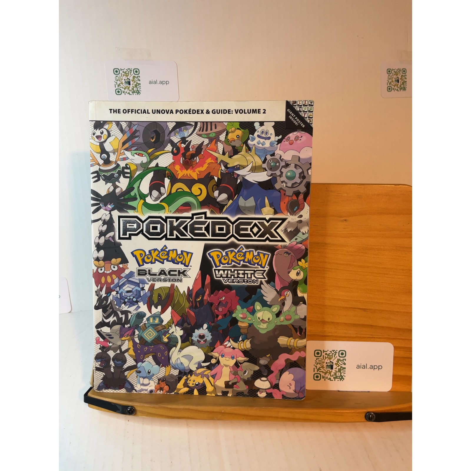Pokémon Black and White Official Guide Volume 2 The Pokémon Company NO MAP