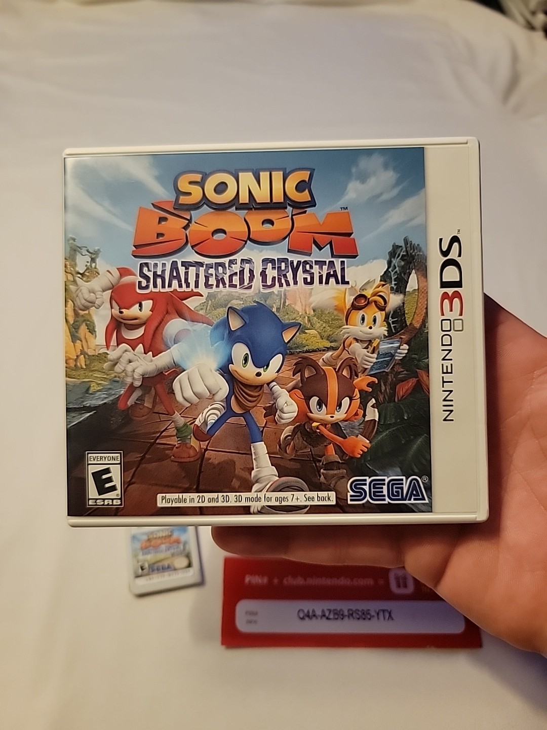 Sonic Boom: Shattered Crystal (Nintendo 3DS, 2014) Complete in Box ~ Tested