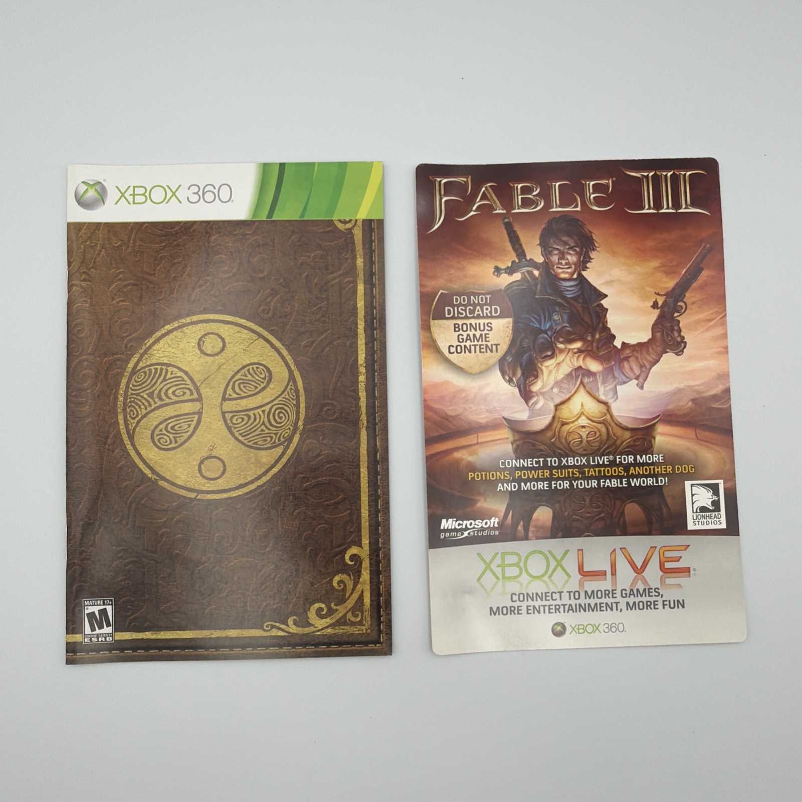 Fable III Fable 3 (Xbox 360, 2010) Complete w/ Manual – Refurbished + Warranty
