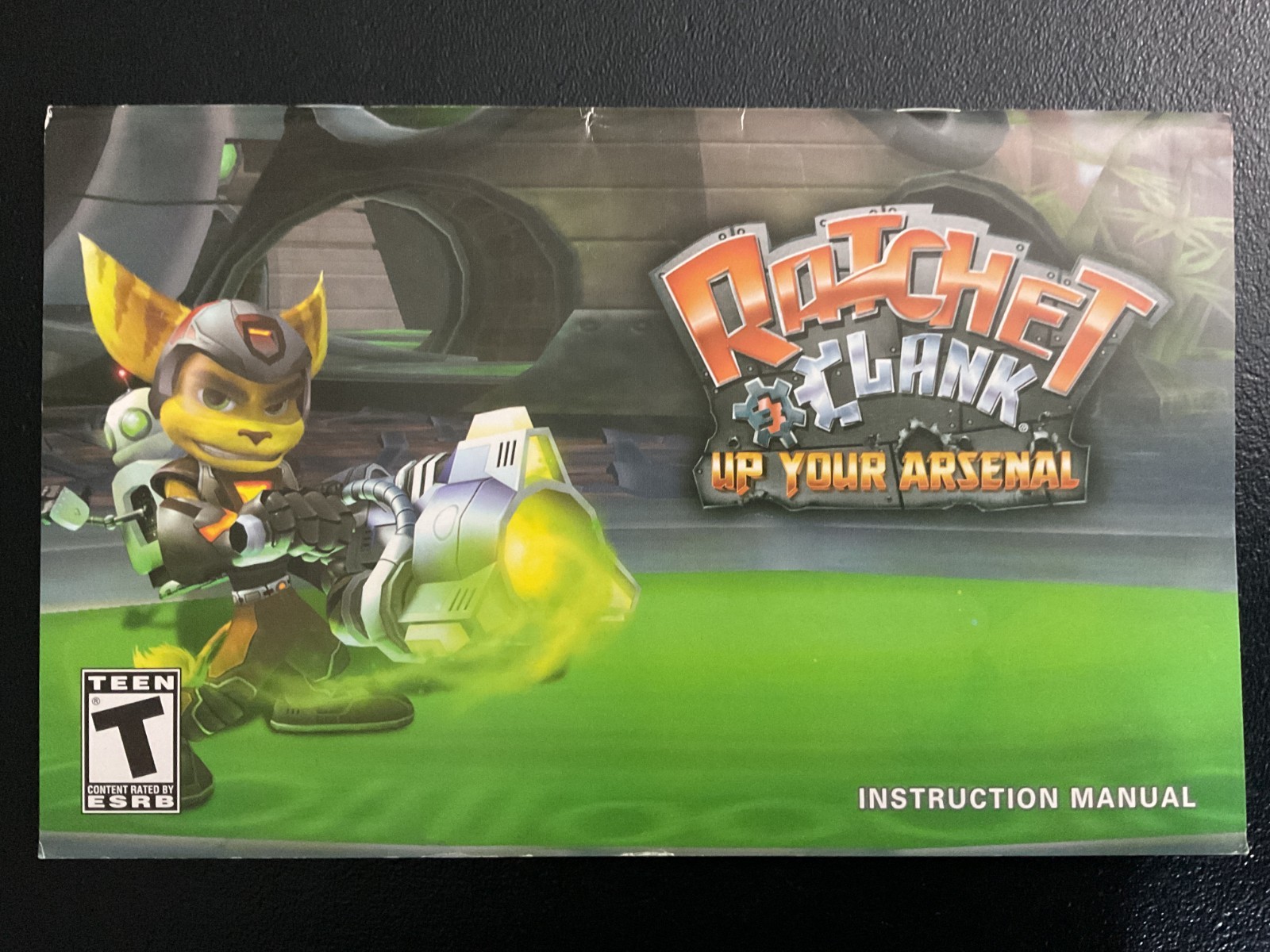 Ratchet & Clank Up Your Arsenal PS2 PlayStation 2 Instruction Manual Only