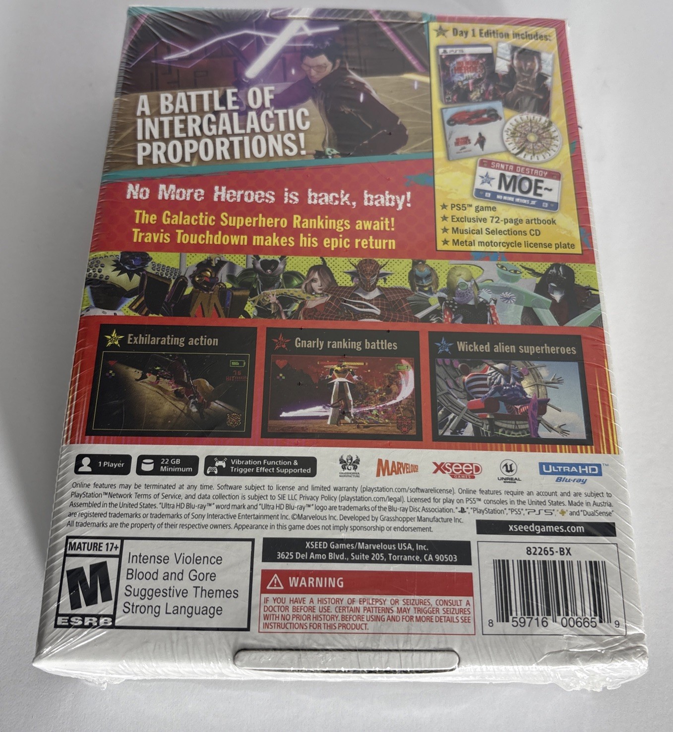 No More Heroes 3 – Day 1 Edition – Sony PlayStation 5 – Sealed