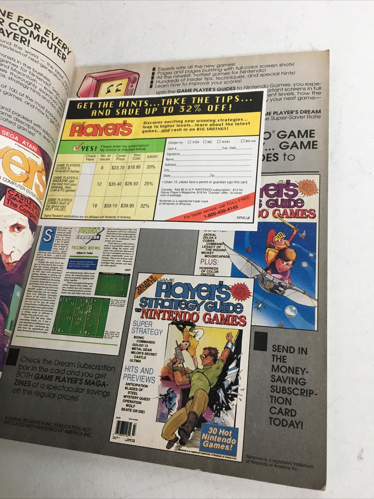 Game Player’s Buyer’s Guide, Oct./Nov. 1989, Vol. 2 No. 5, Monster Party
