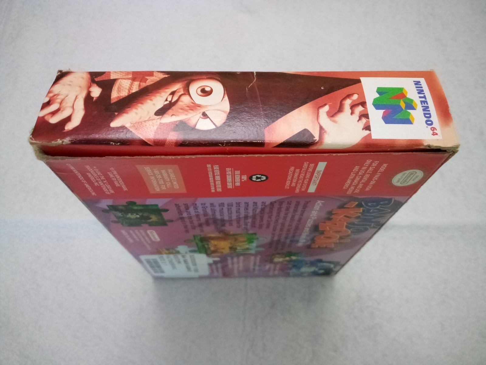 Banjo-Kazooie – Nintendo 64 (N64) – Genuine – Box Only