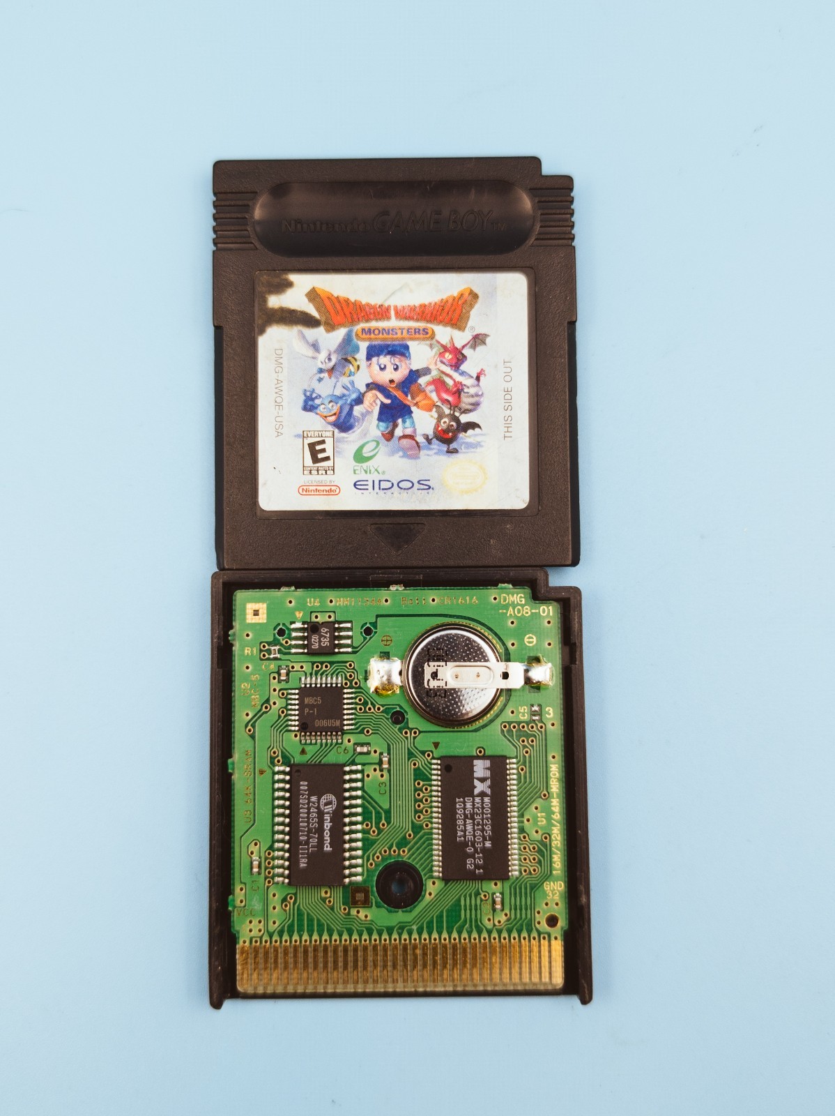 SAVES Dragon Warrior Monsters Nintendo Gameboy Color Tested Authentic GBC