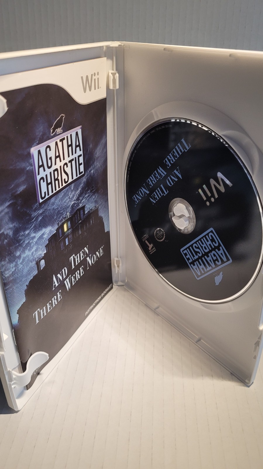 Nintendo Wii Agatha Christie And Then There Were None Adventure Co 2006