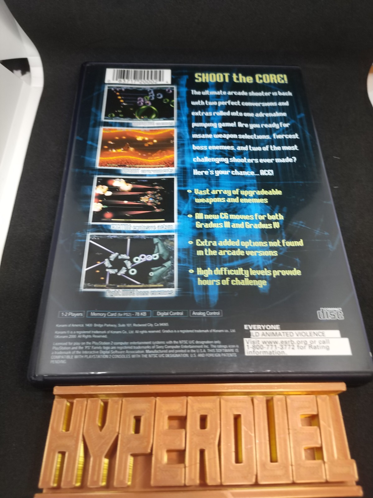 GRADIUS III & IV PS2 SIGNED BY AKIRA YAMAOKA CIB PROOF Free S&H In USA