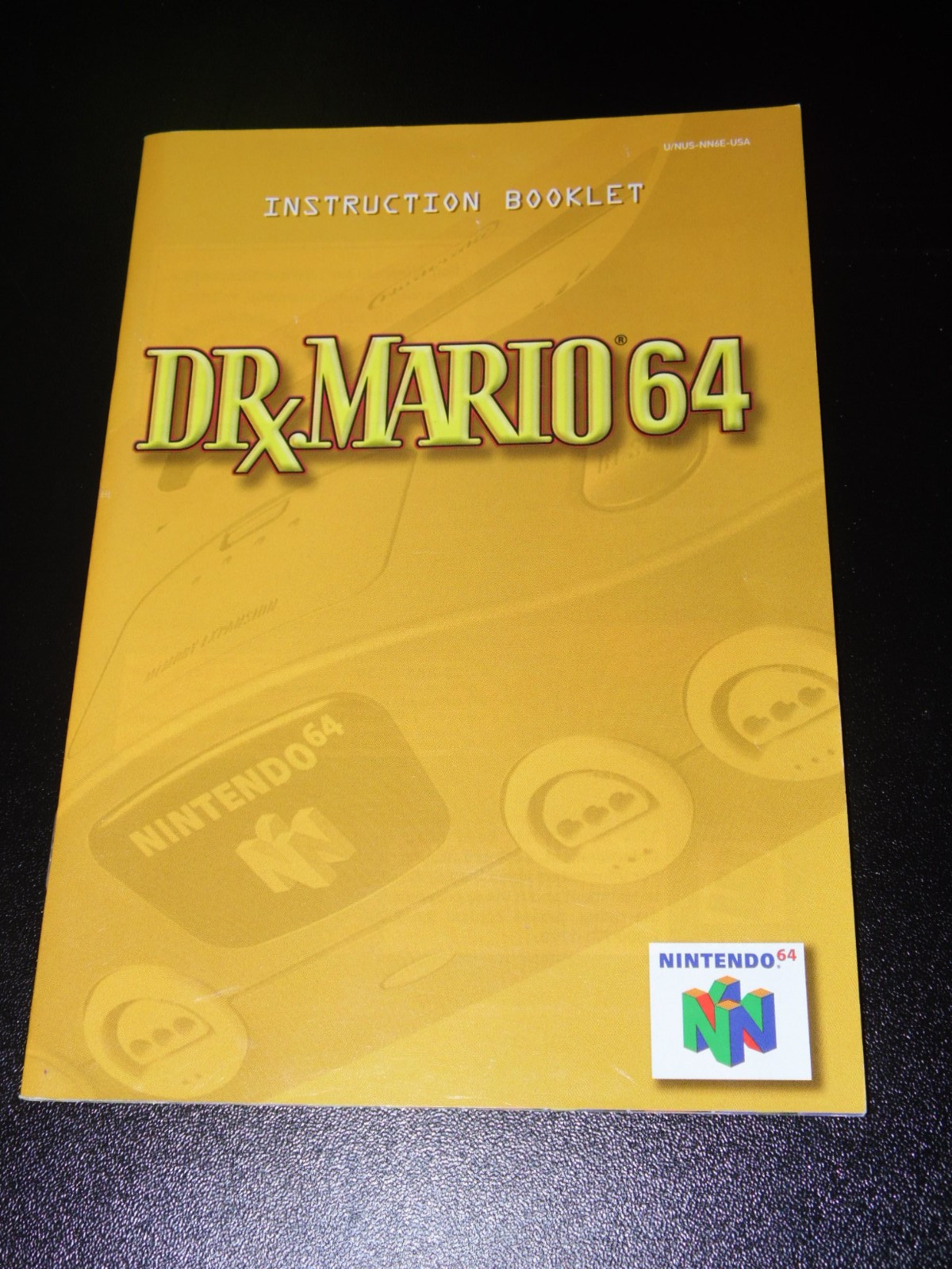 Dr Mario 64 Manual Only Nintendo 64 Instruction Booklet ONLY The Doctor is in!