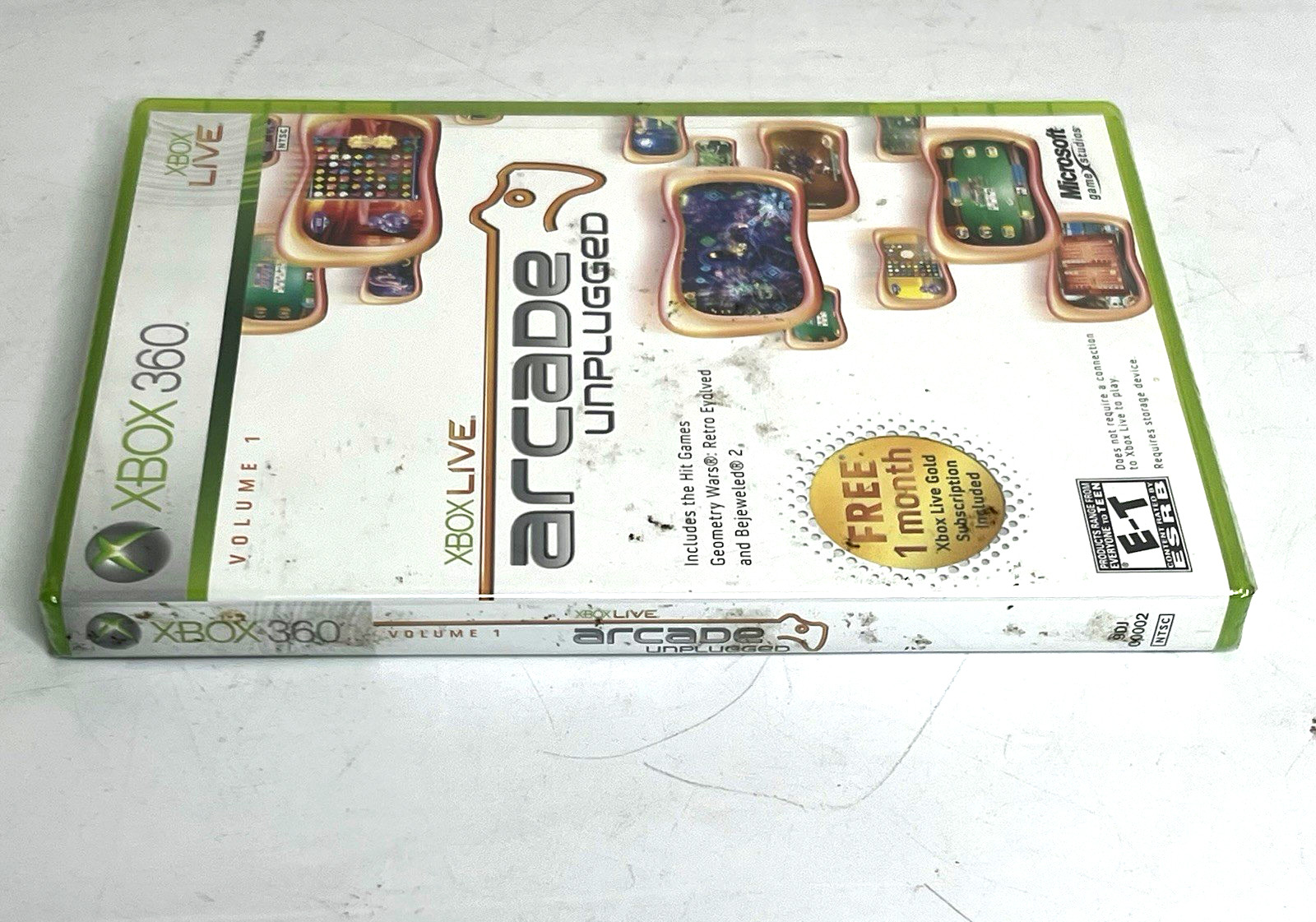 Xbox Live Arcade Unplugged Vol. 1 (Microsoft Xbox 360, 2006) Sealed New.