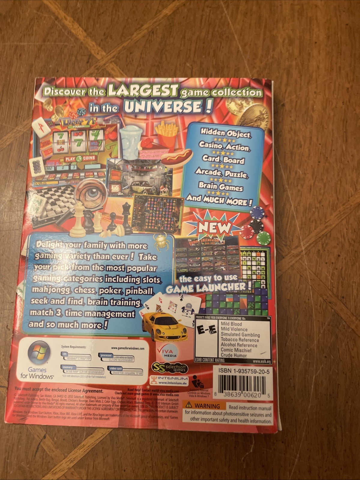 500,000 Games Brand New Sealed (PC, 2010)
